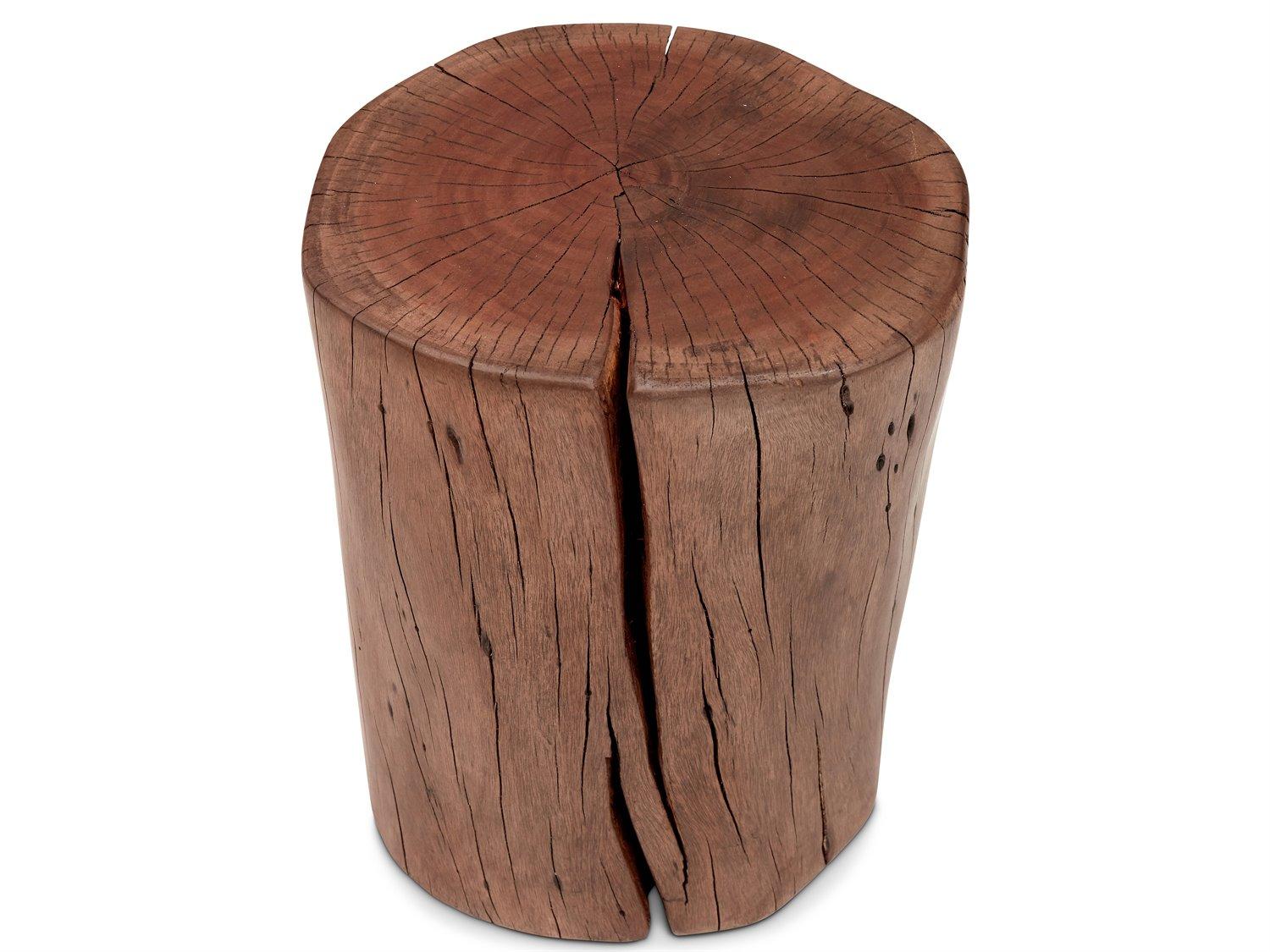 Urbia Brooks Round Wood Vinegar End Table