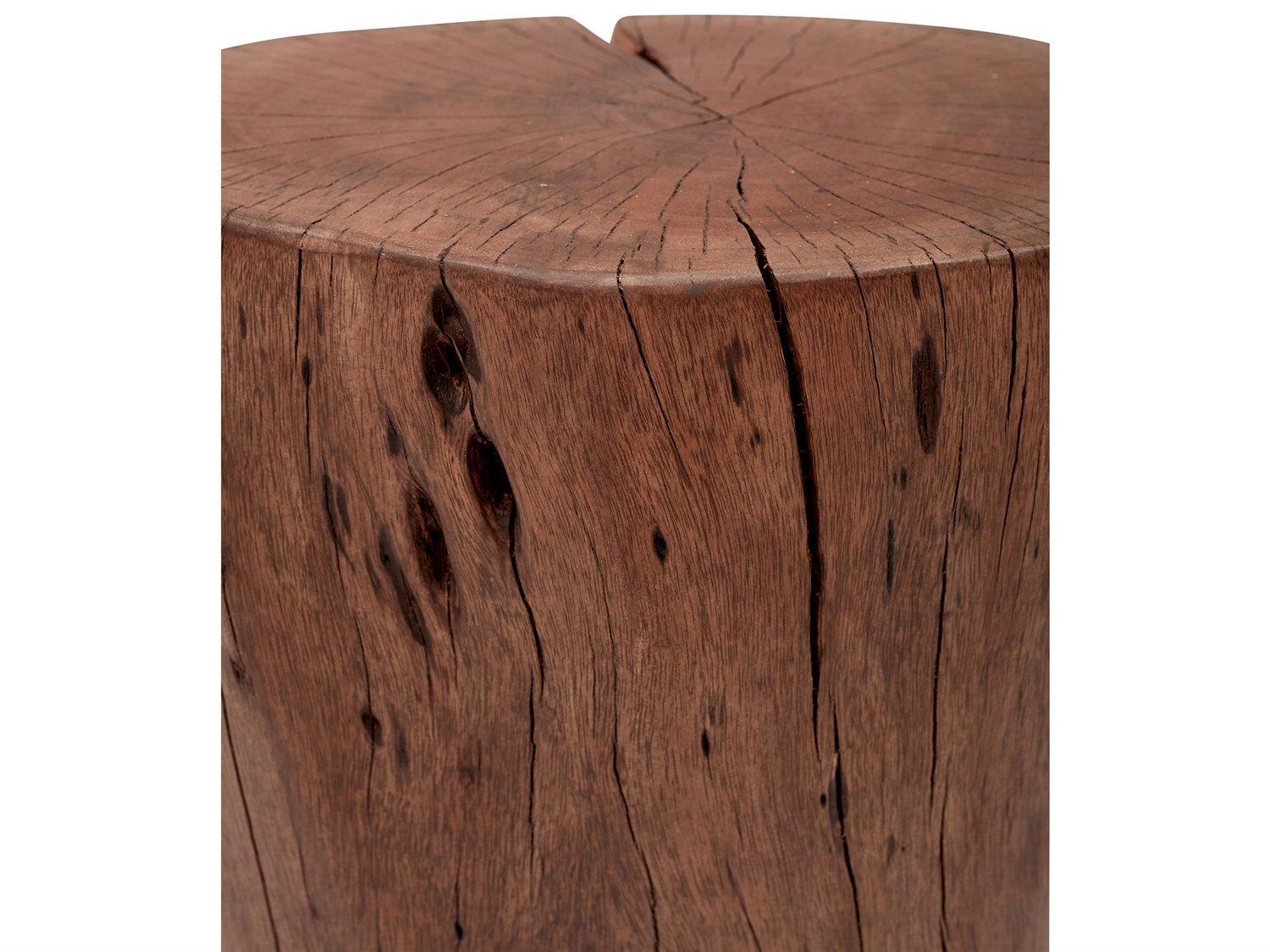 Urbia Brooks Round Wood Vinegar End Table