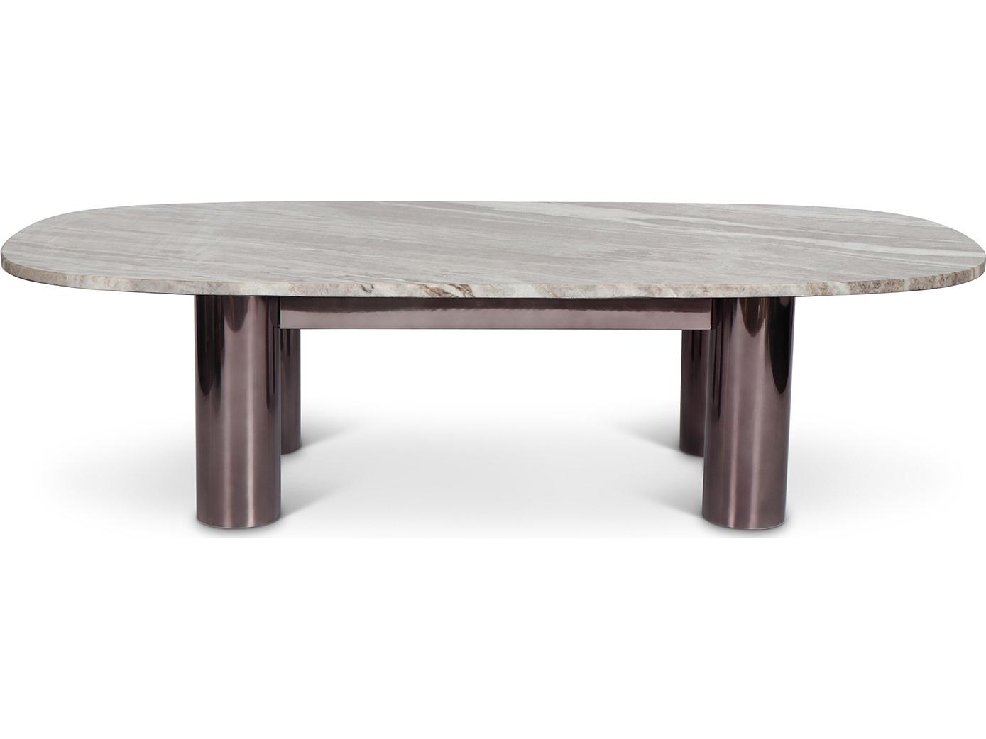 Urbia Marbelle Oval Marble Elliott Coffee Table