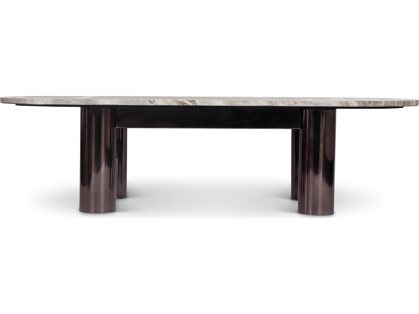 Urbia Marbelle Oval Marble Elliott Coffee Table