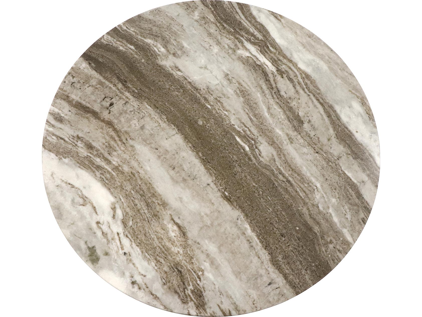 Urbia Marbelle Round Marble Martie End Table