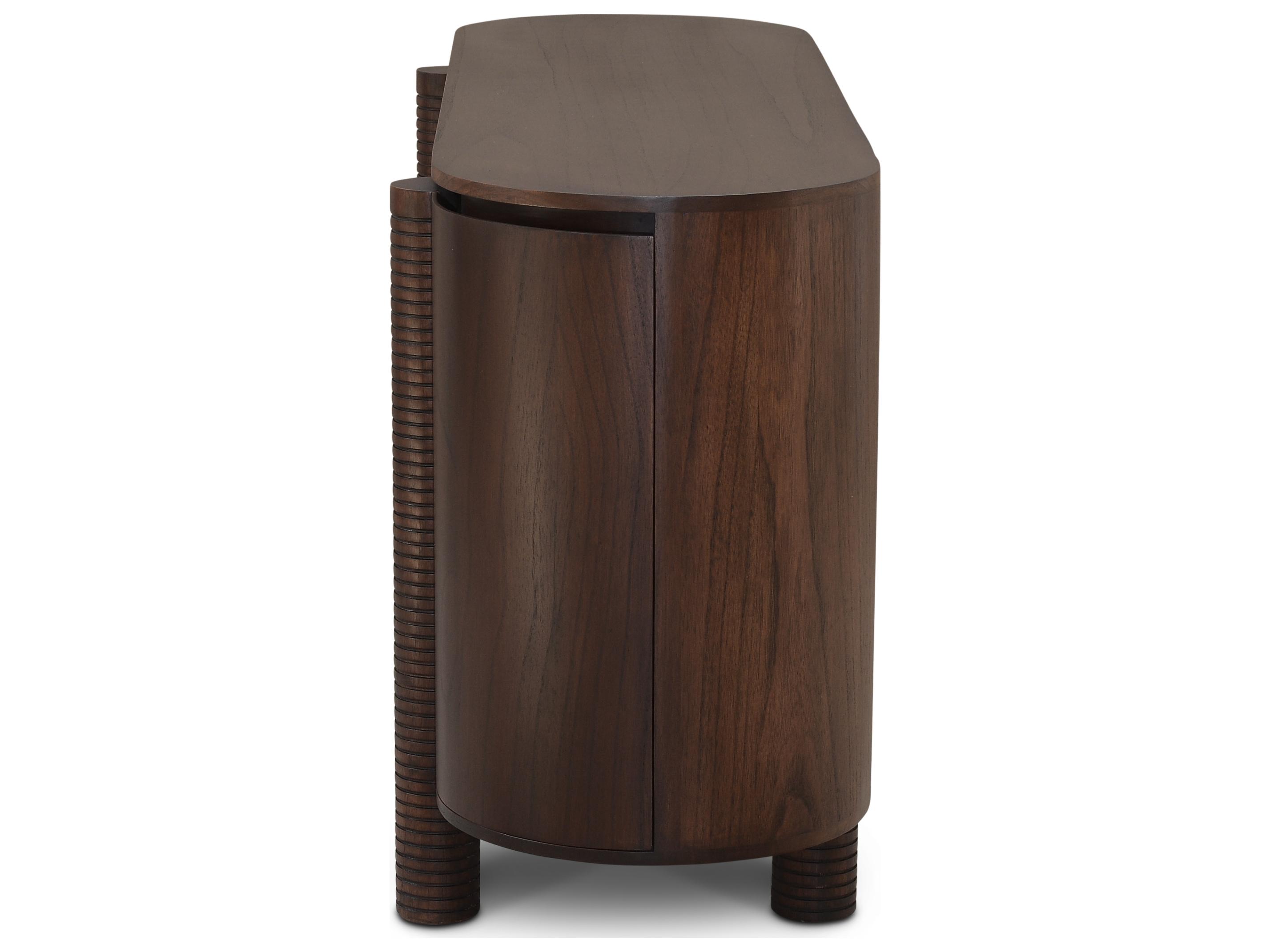 Urbia Luna Collection 63" Mindi Wood Roasted Coffee Sideboard