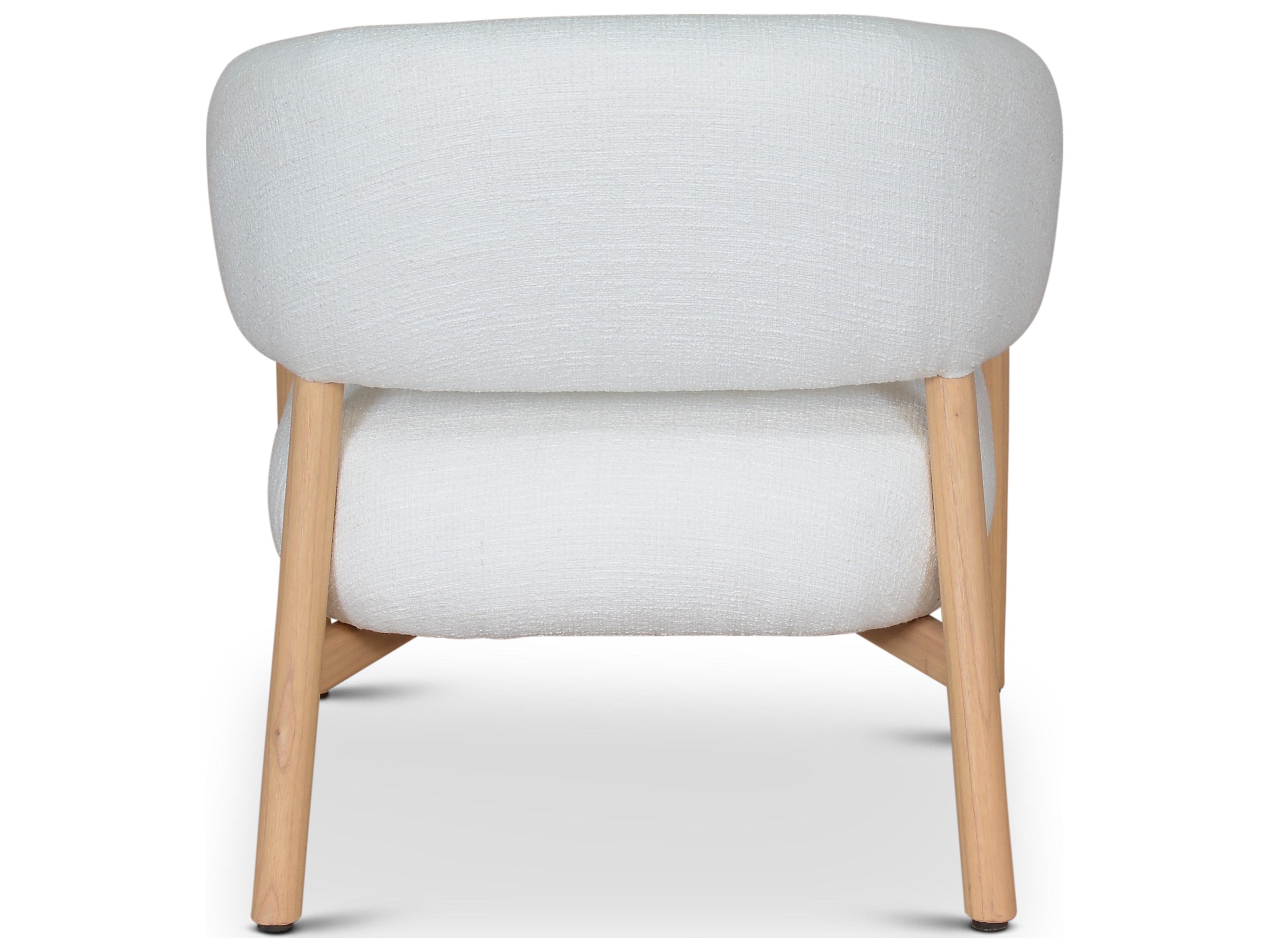 Urbia Mandy White Accent Chair