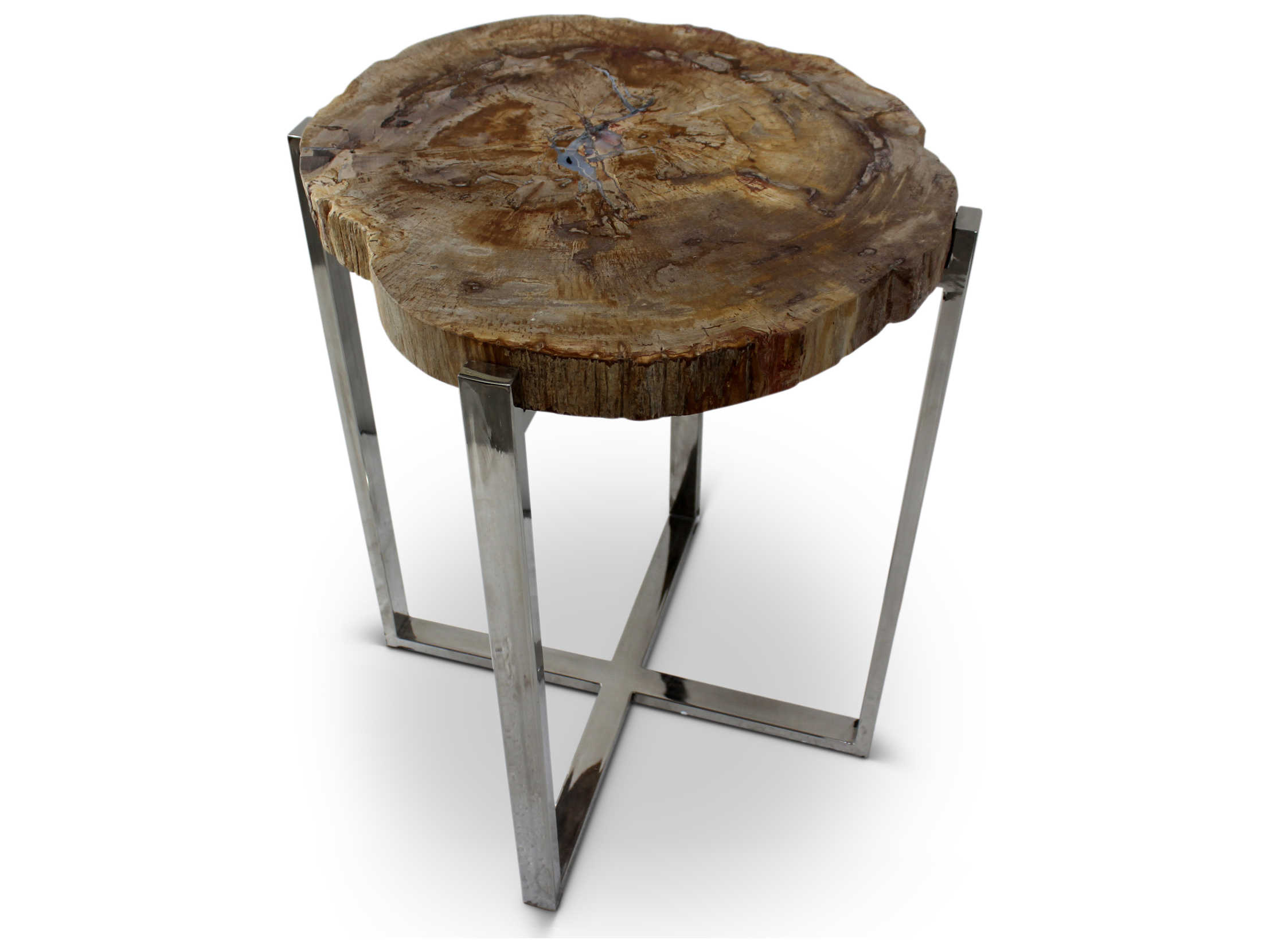 Urbia Relique Wood Natural Light End Table