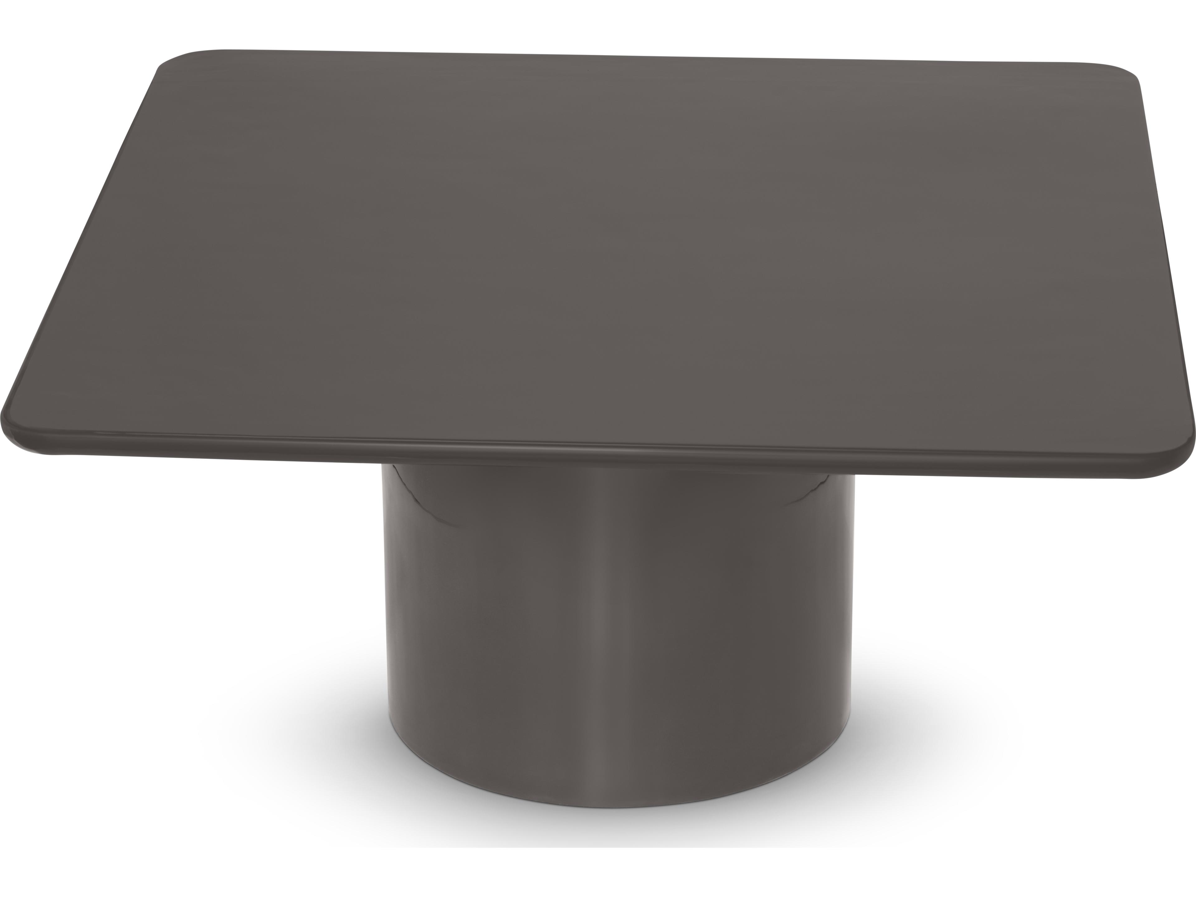 Urbia Alessia Square Metal Deep Umber Brown Coffee Table