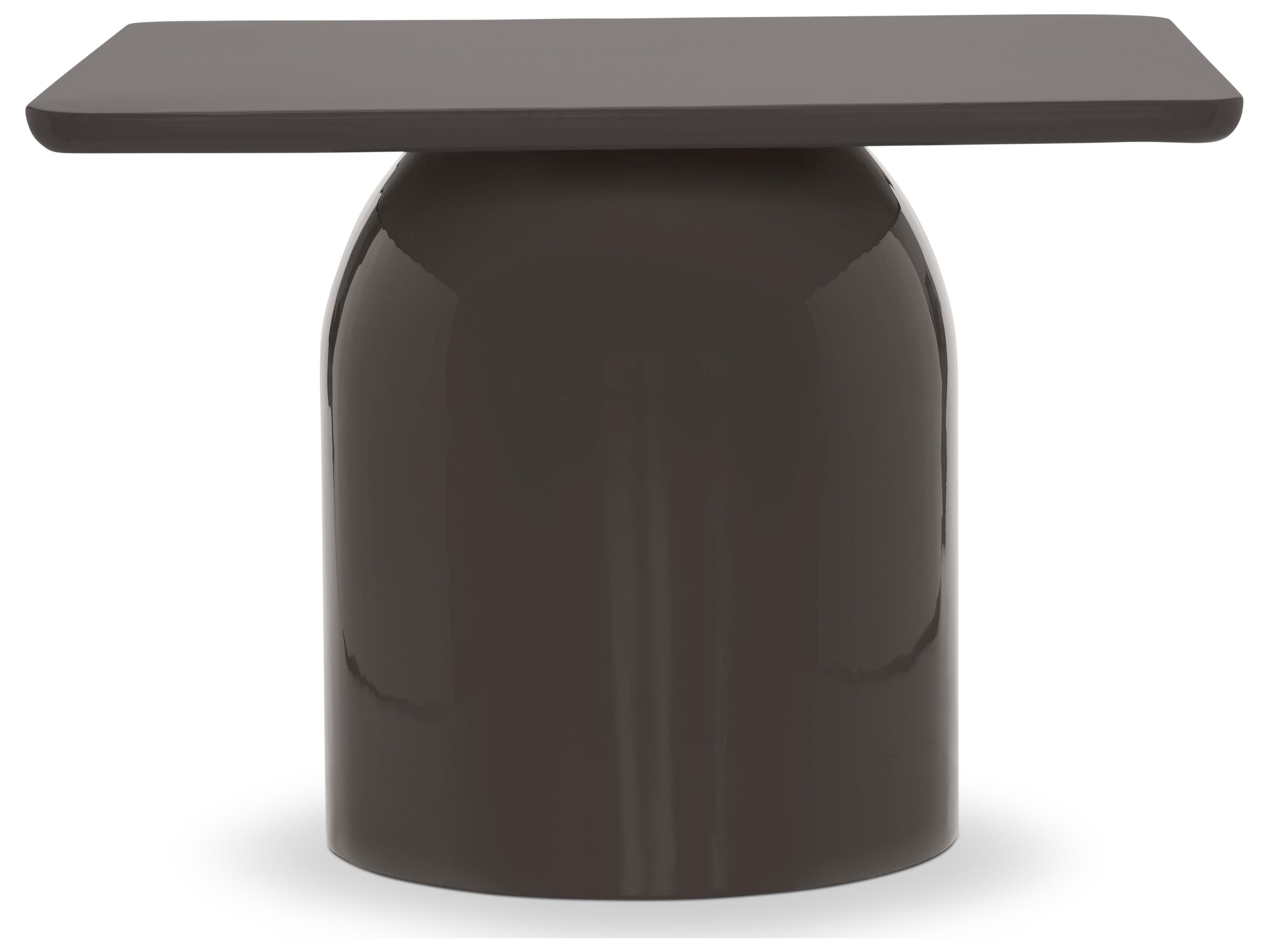Urbia Alessia Square Metal Deep Umber Brown Coffee Table