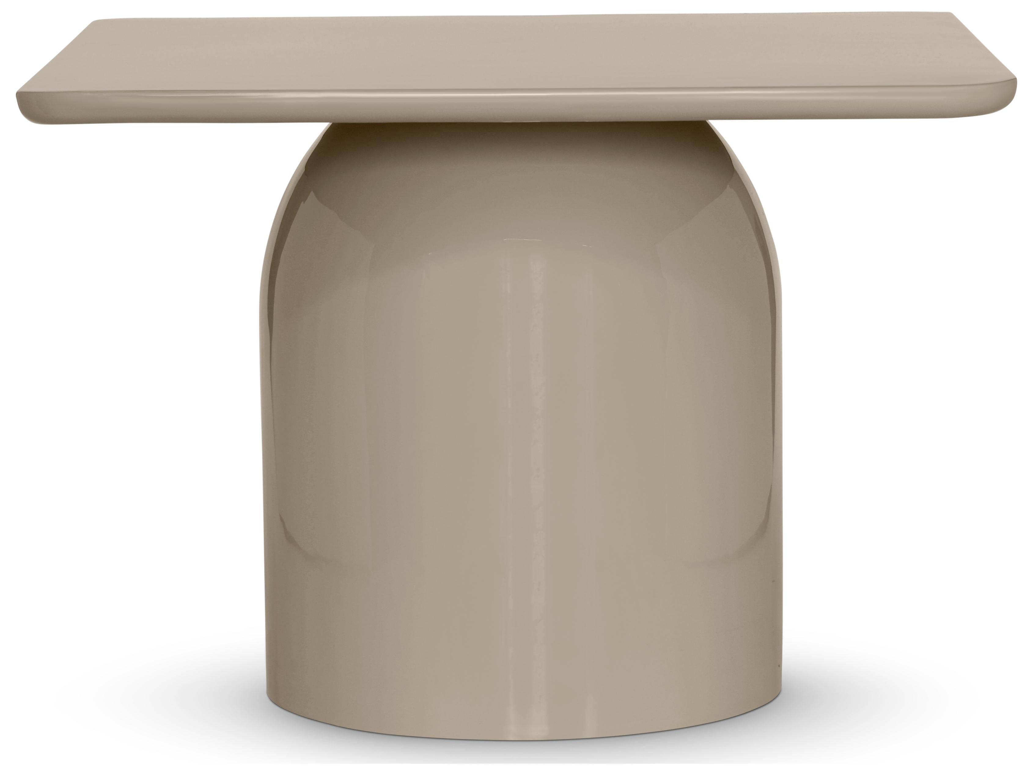 Urbia Alessia Square Metal Latte Taupe Coffee Table