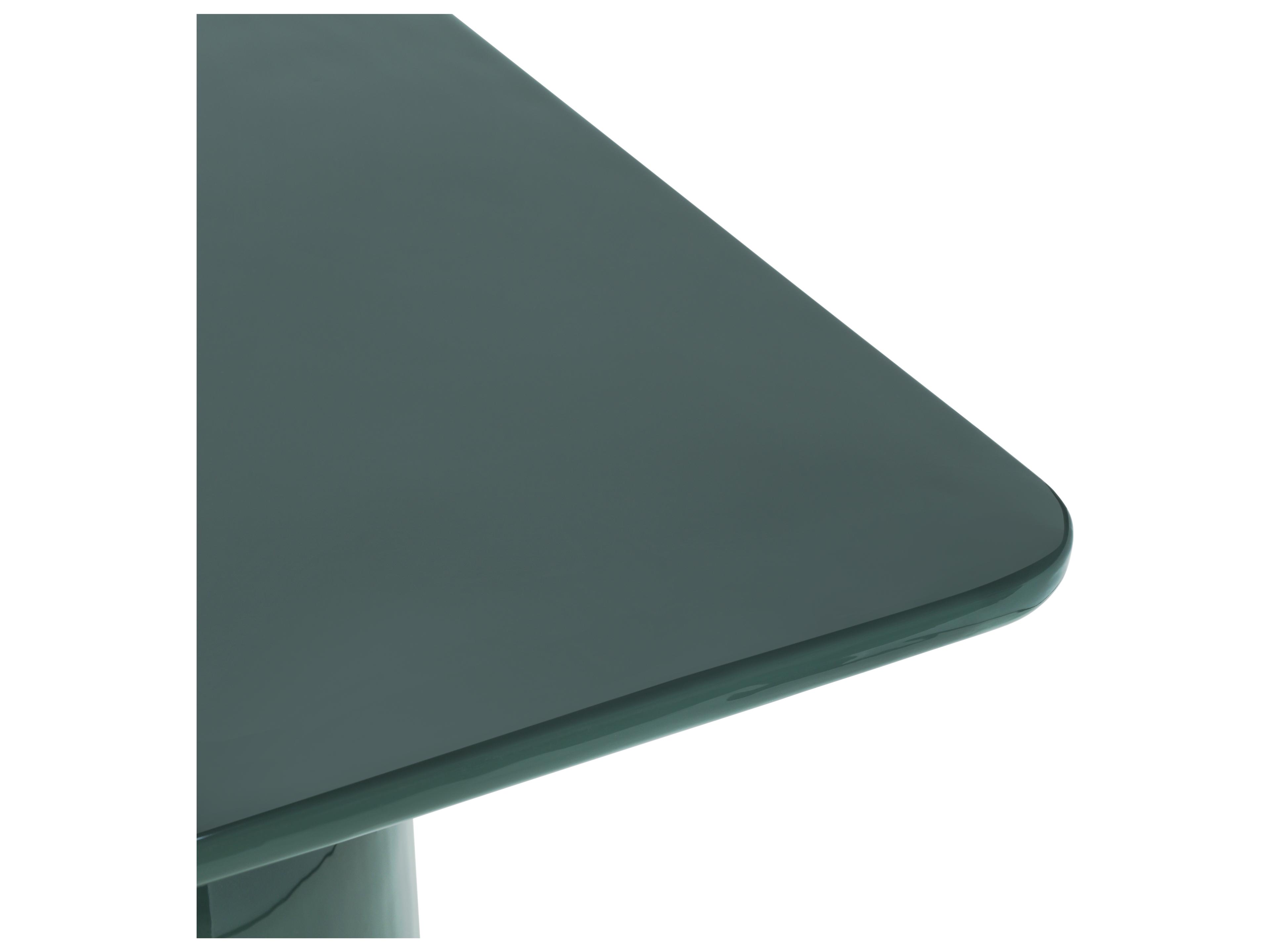 Urbia Alessia Square Metal Obsidian Green Coffee Table