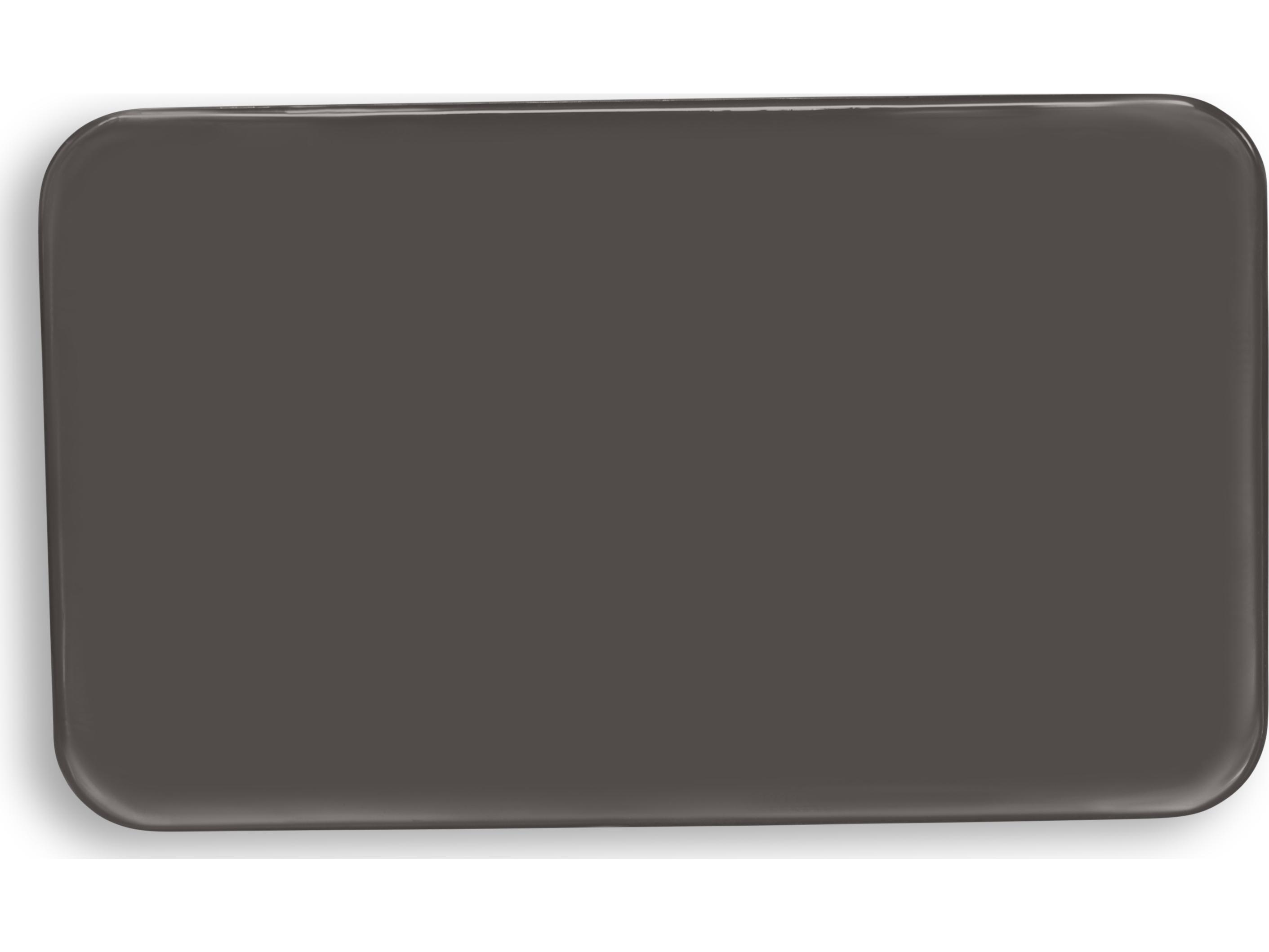 Urbia Alessia Rectangular Metal Deep Umber Brown End Table