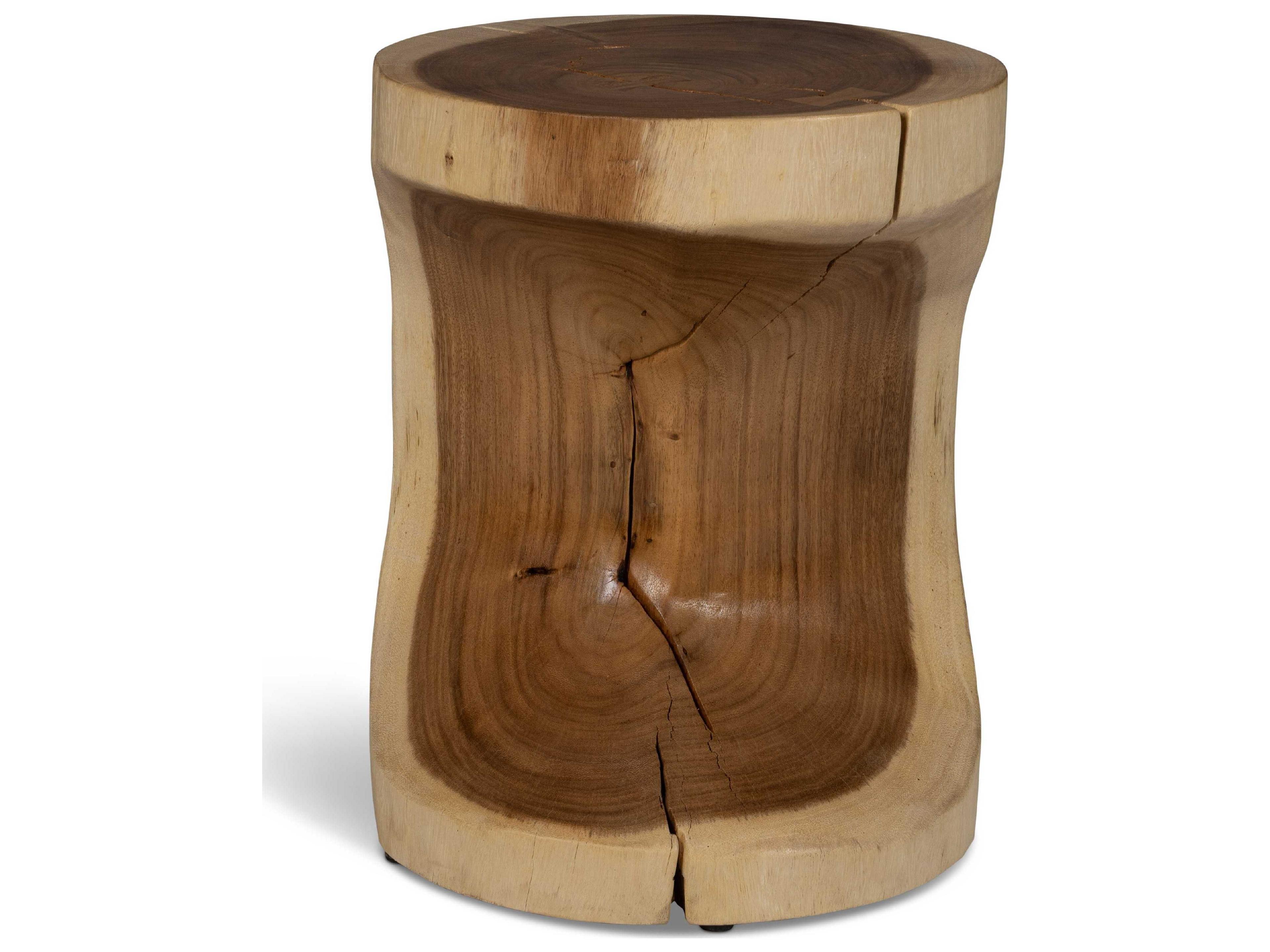 Urbia Naturals Prisana Natural Beige Accent Stool