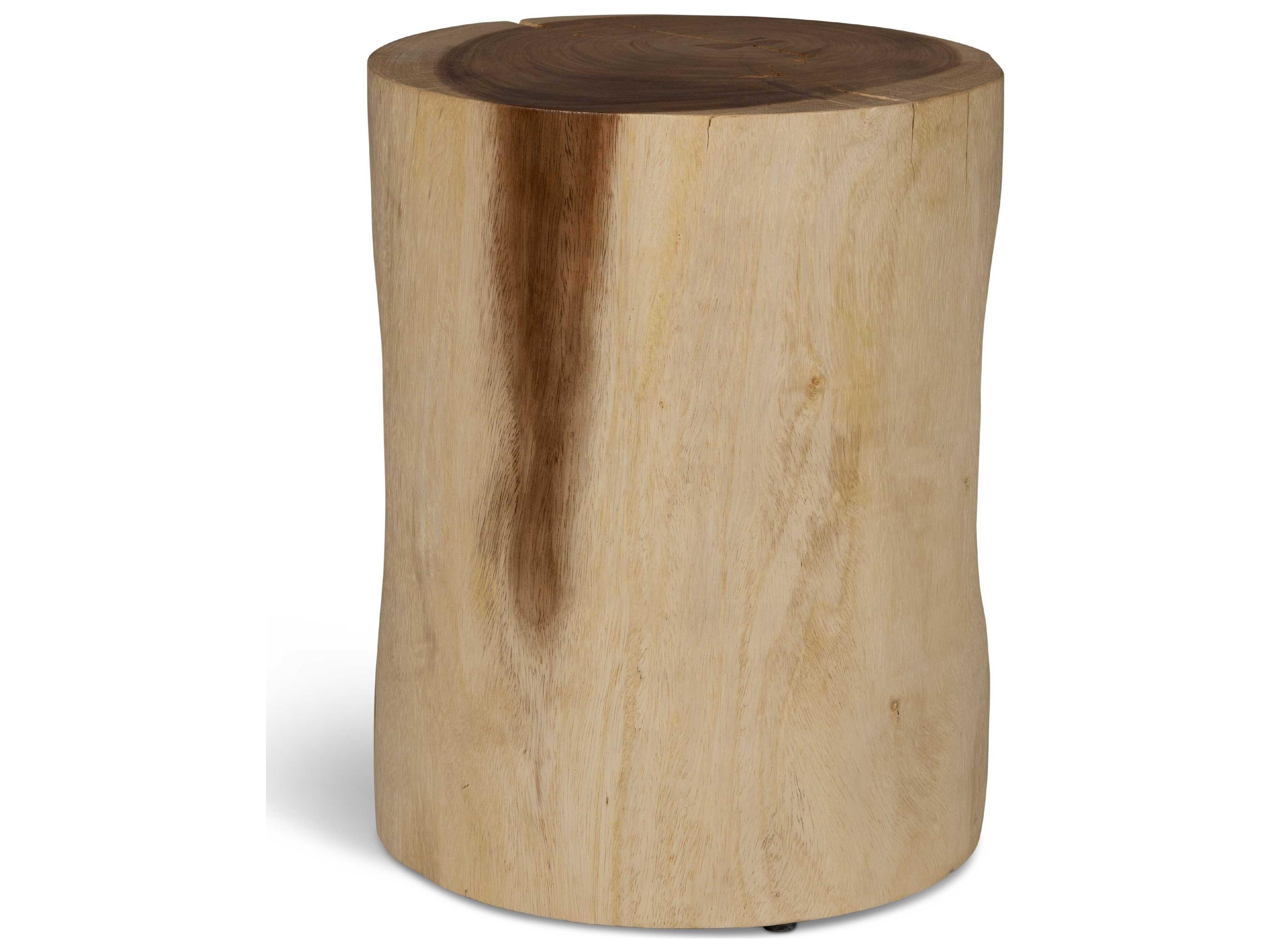 Urbia Naturals Prisana Natural Beige Accent Stool