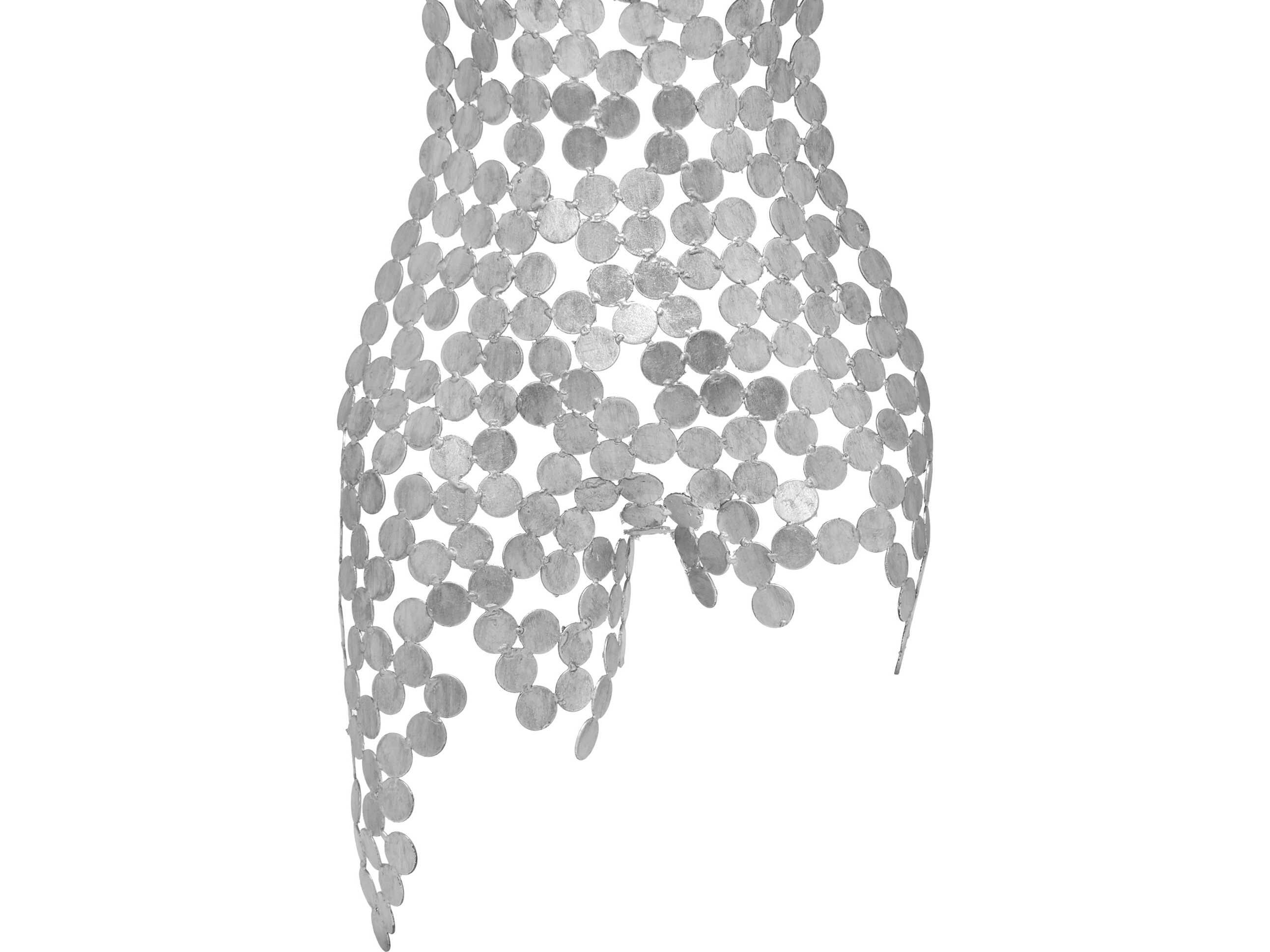 Urbia Naturals Silver Leaf Female Torso 3D Wall Art