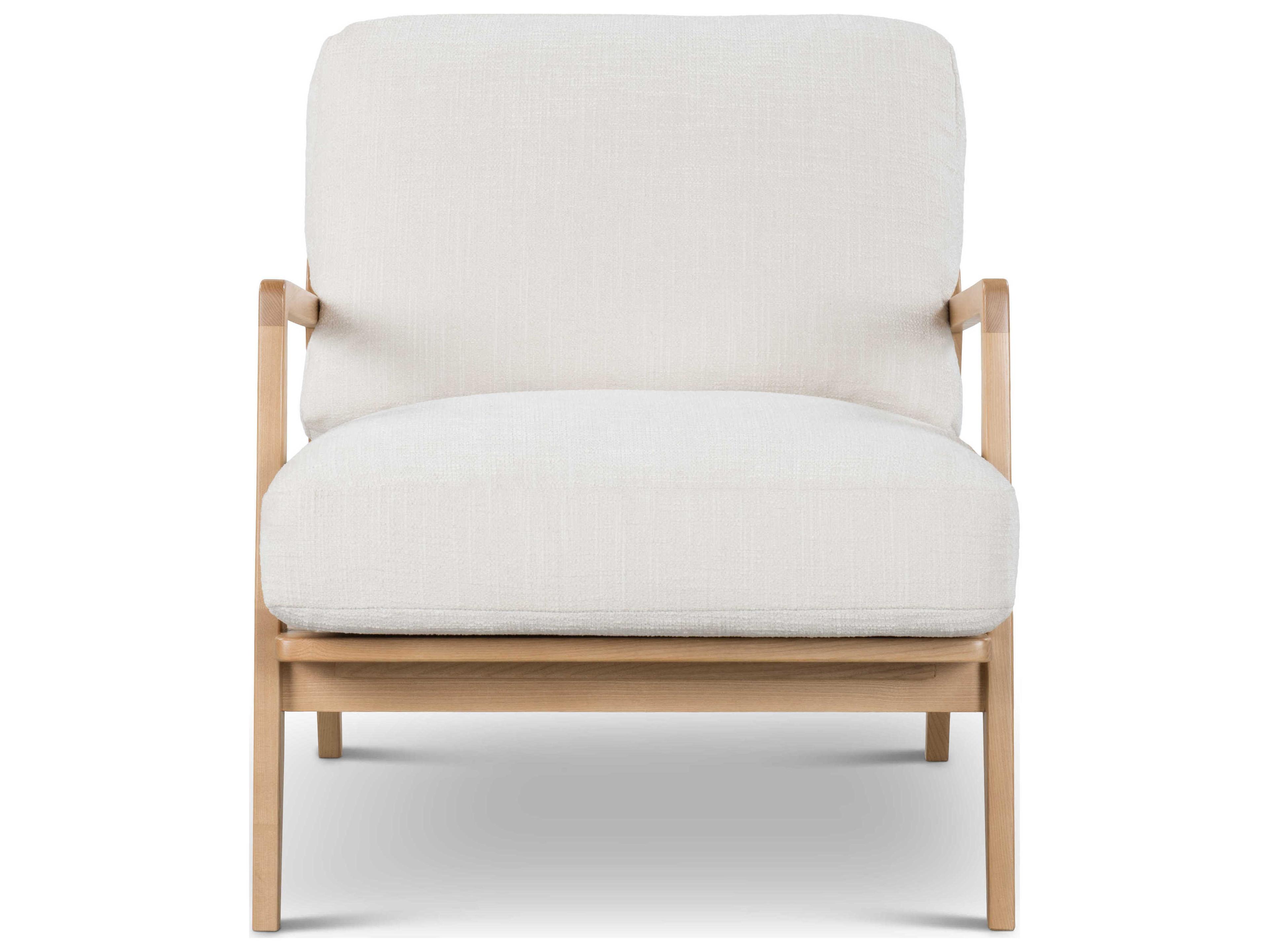 Urbia Carmelo Oak Upholstered Accent Chair