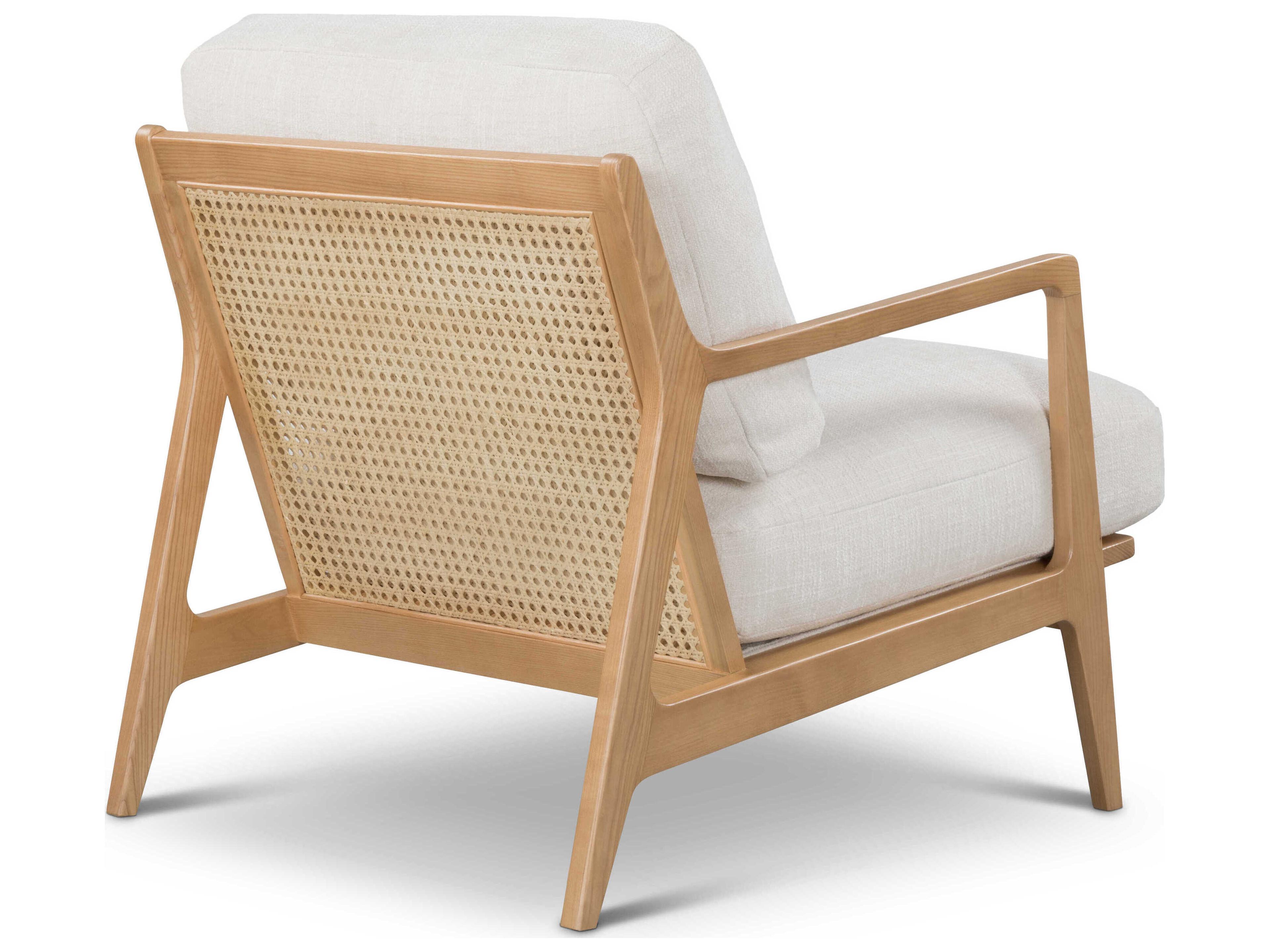 Urbia Carmelo Oak Upholstered Accent Chair