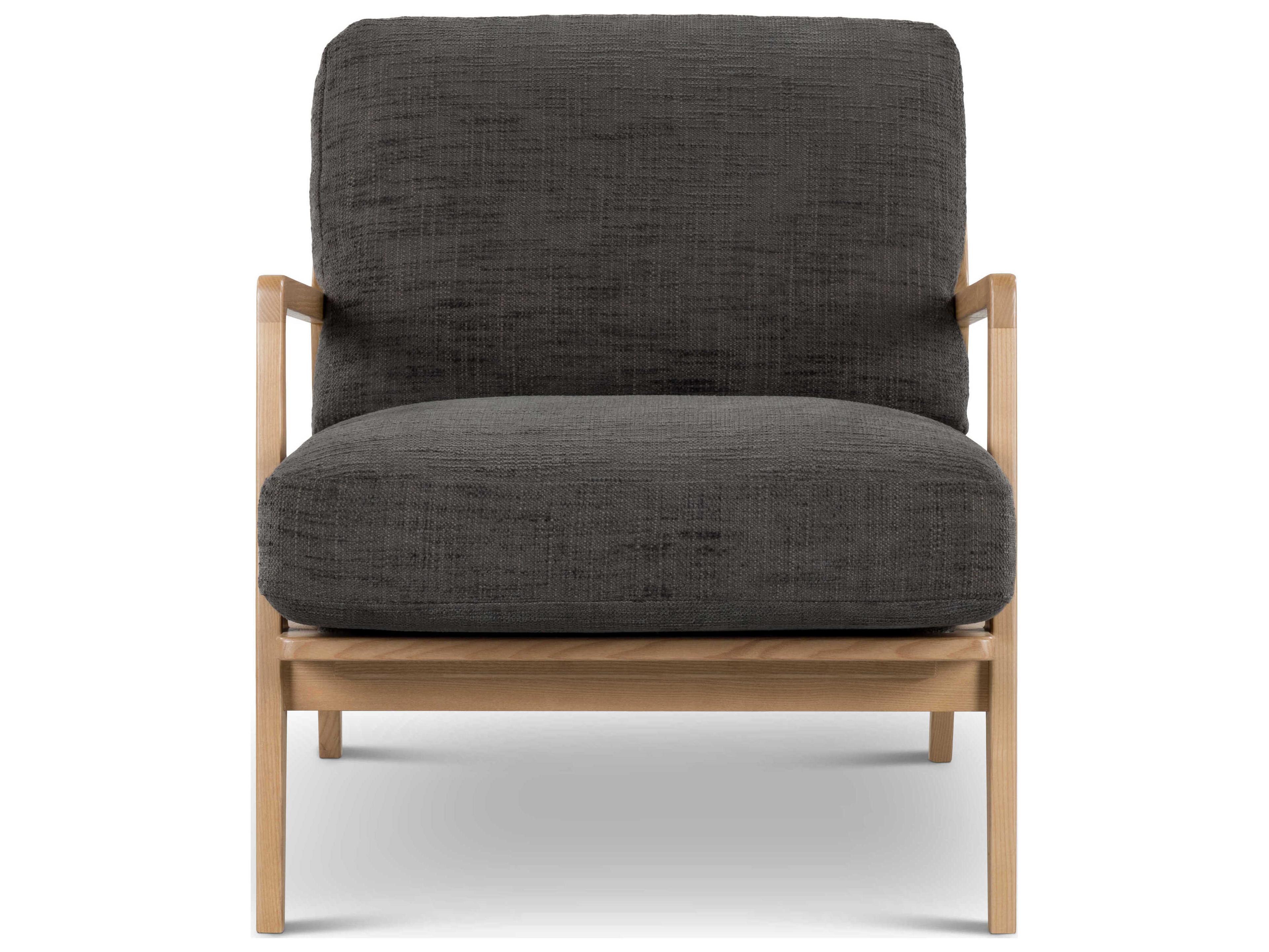 Urbia Carmelo Oak Upholstered Accent Chair