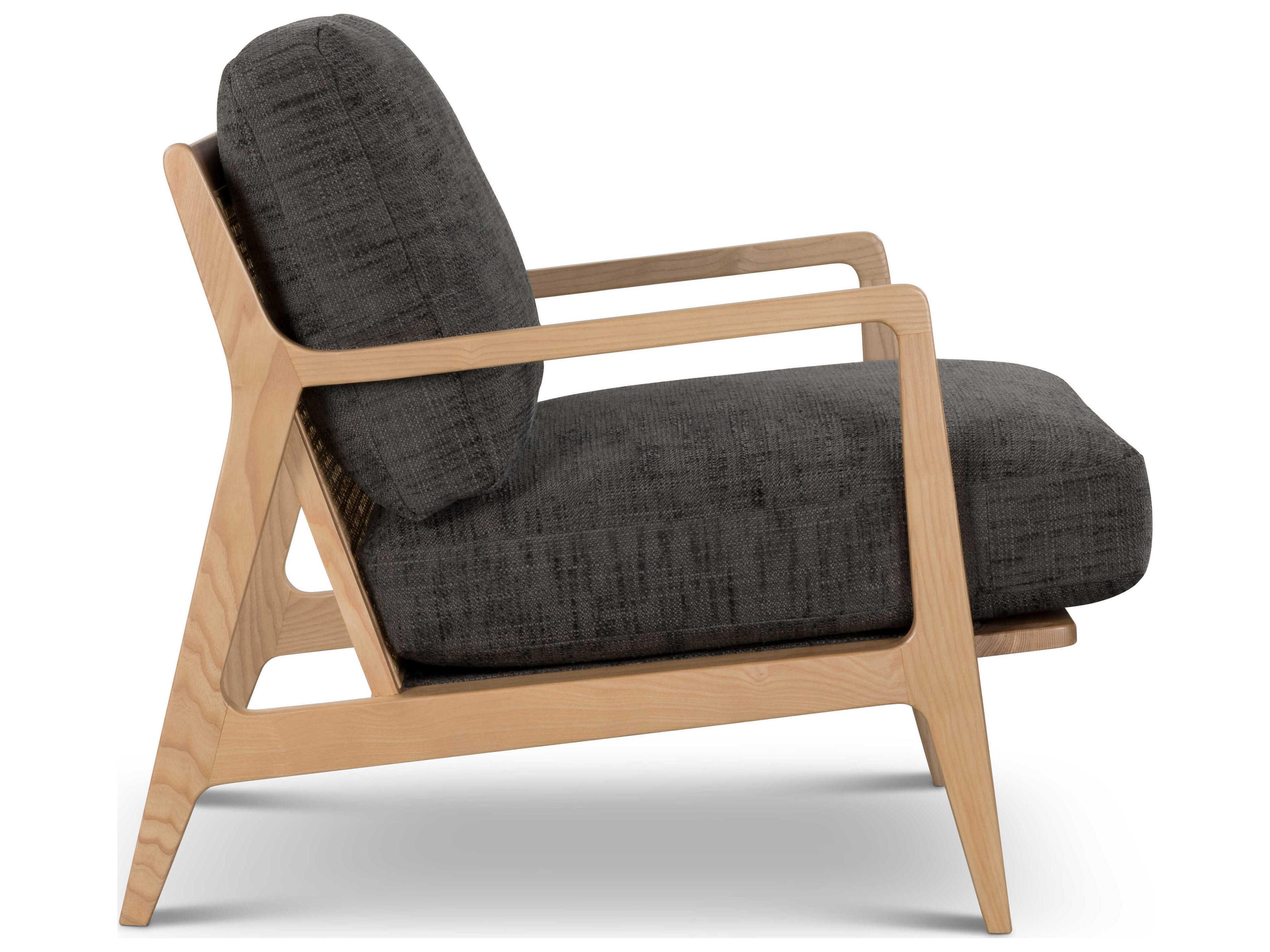 Urbia Carmelo Oak Upholstered Accent Chair