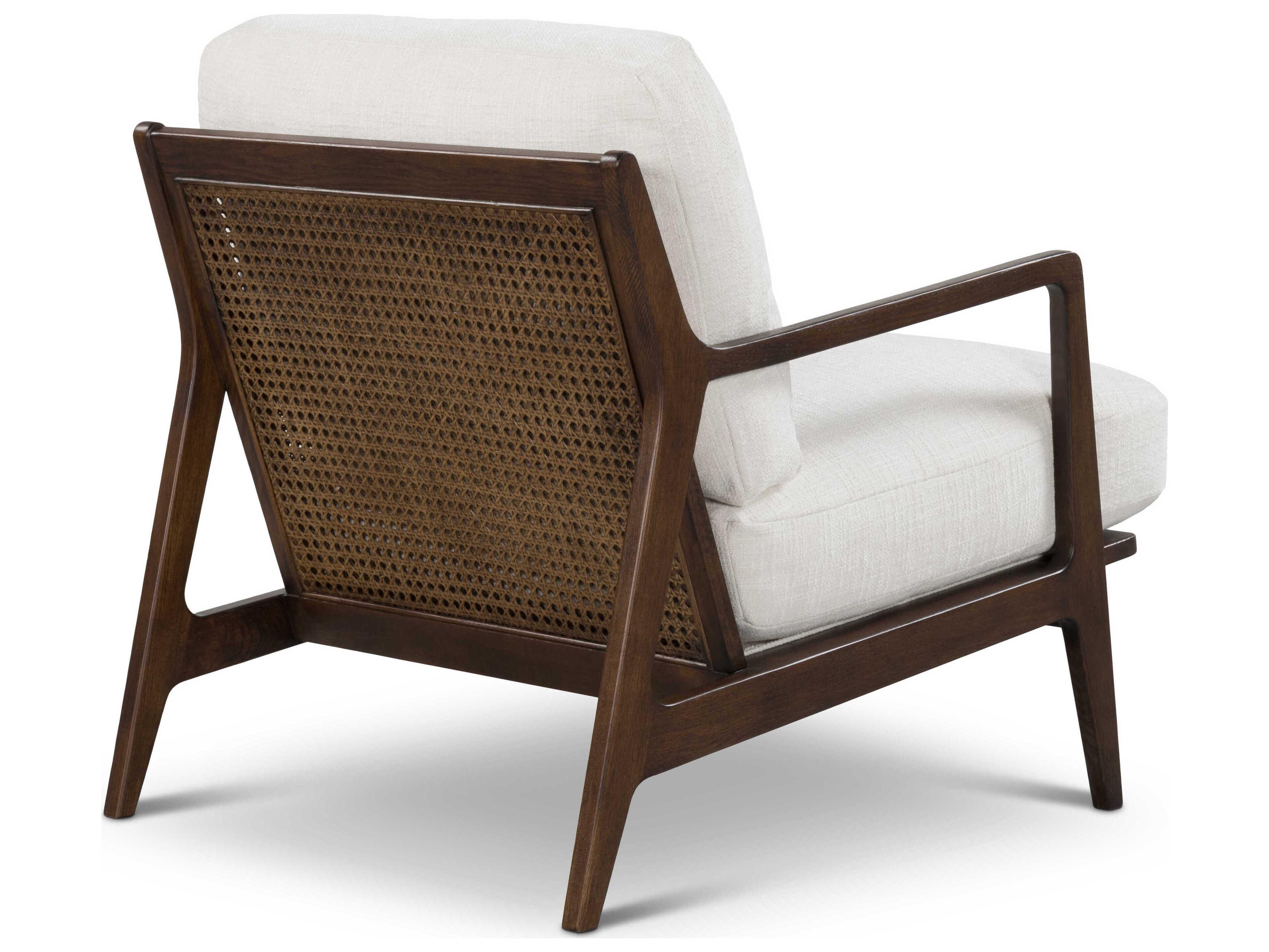 Urbia Carmelo Walnut Upholstered Accent Chair