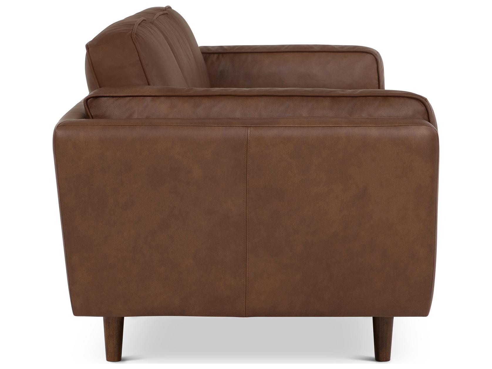 Urbia Brooklyn Dark Brown Leather Sofa