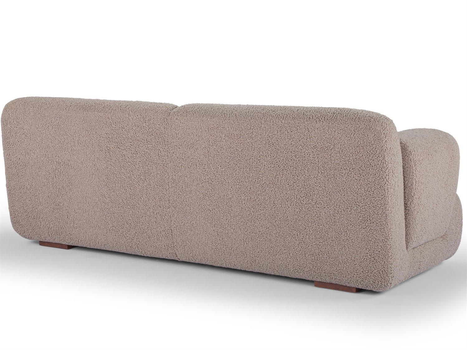 Urbia Metro Kuma Camel Brown Upholstered Sofa