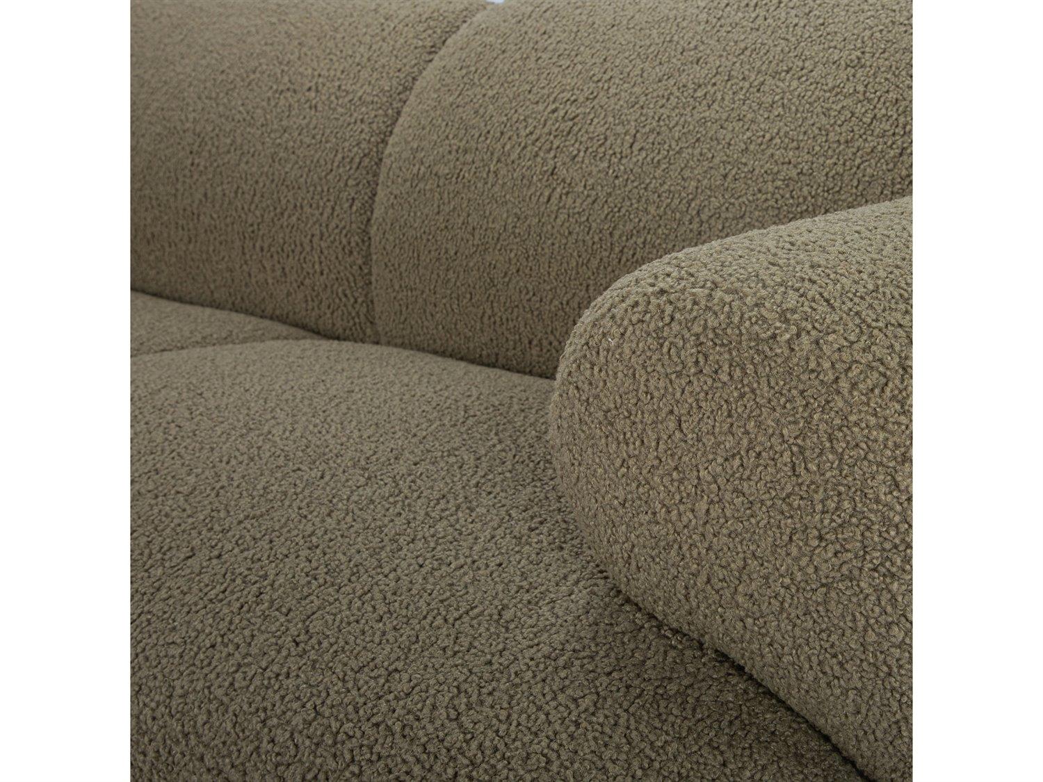 Urbia Metro Kuma Kelly Green Upholstered Sofa