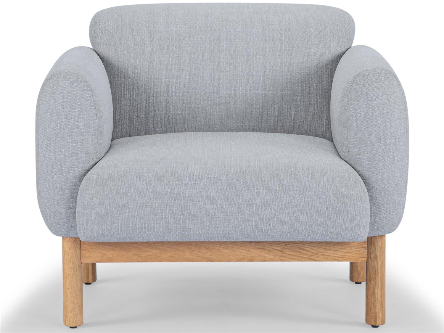 Urbia Metro Gray Accent Chair Tulum