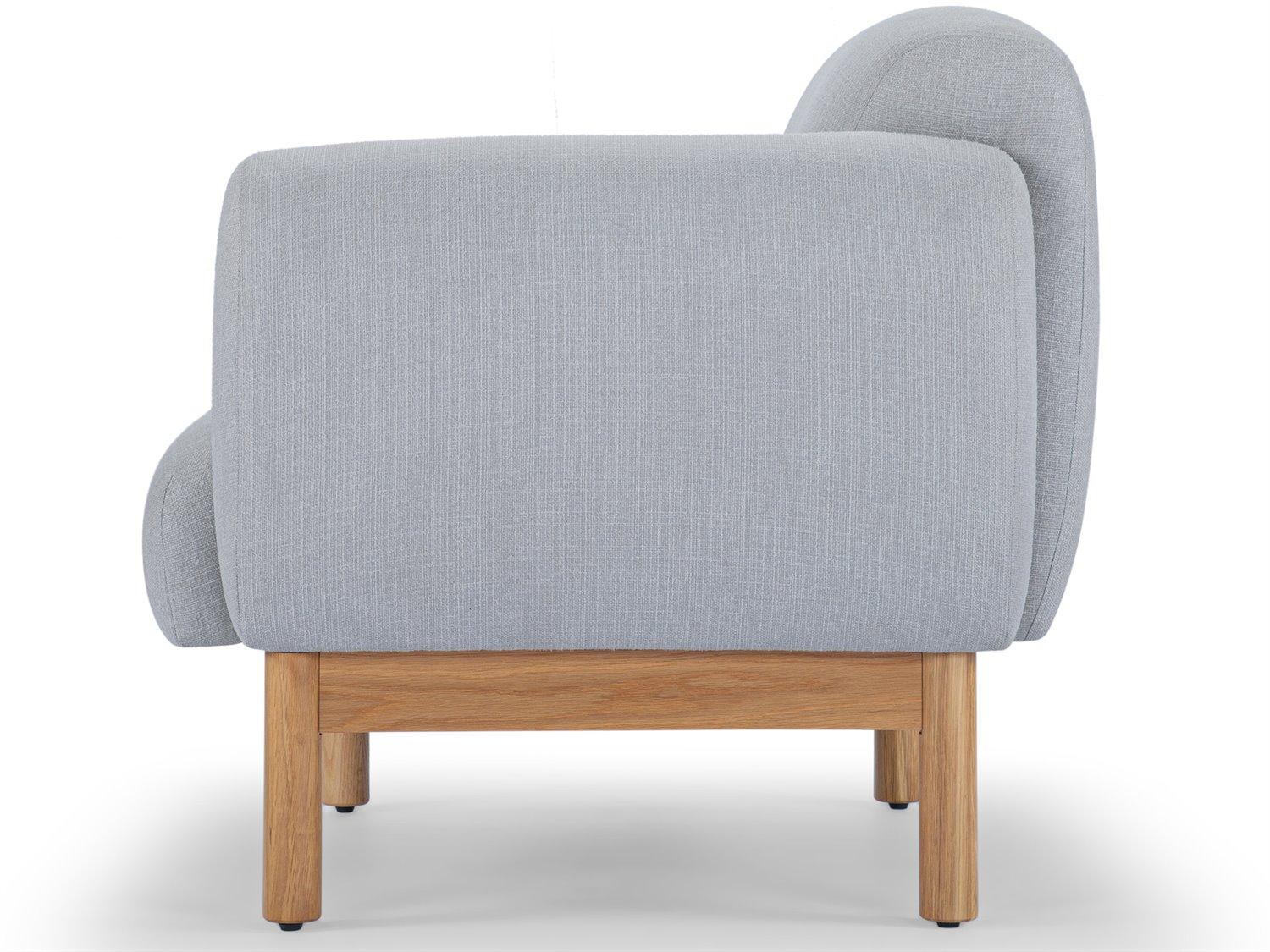 Urbia Metro Gray Accent Chair Tulum