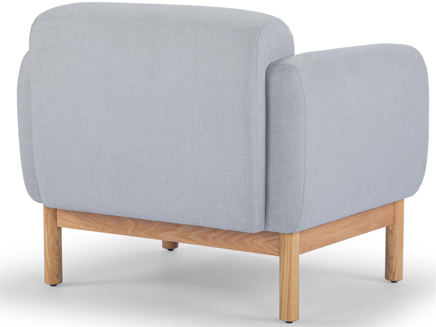 Urbia Metro Gray Accent Chair Tulum