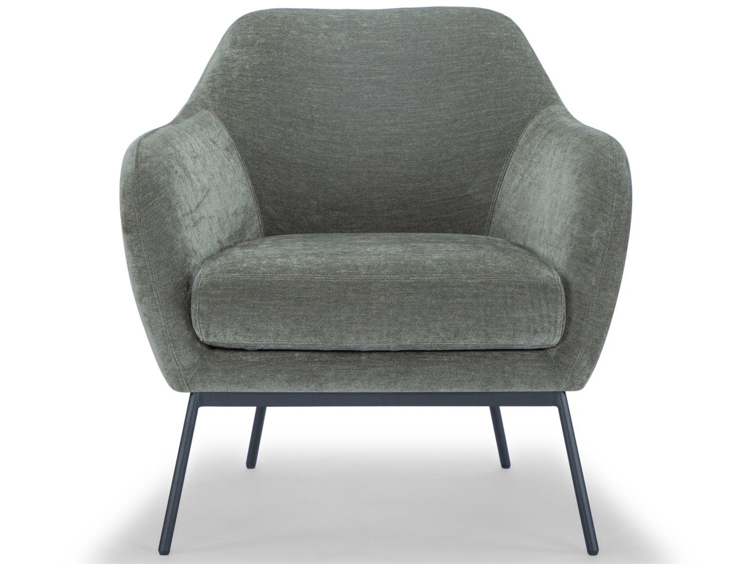 Urbia Metro Green Accent Chair Zurich