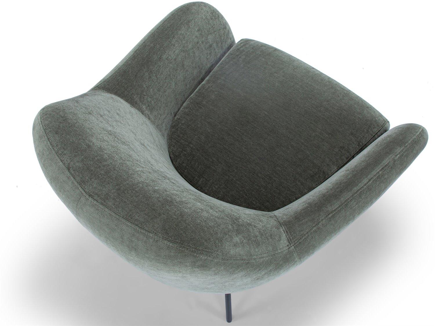 Urbia Metro Green Accent Chair Zurich