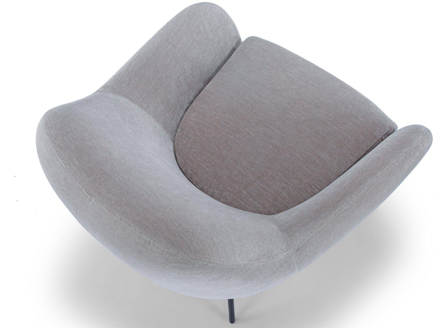 Urbia Metro Gray Accent Chair Zurich