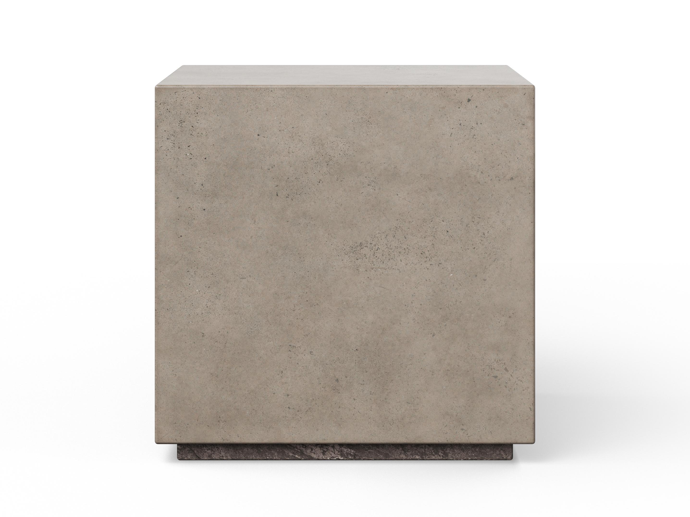 Urbia Bloc Square Concrete End Table