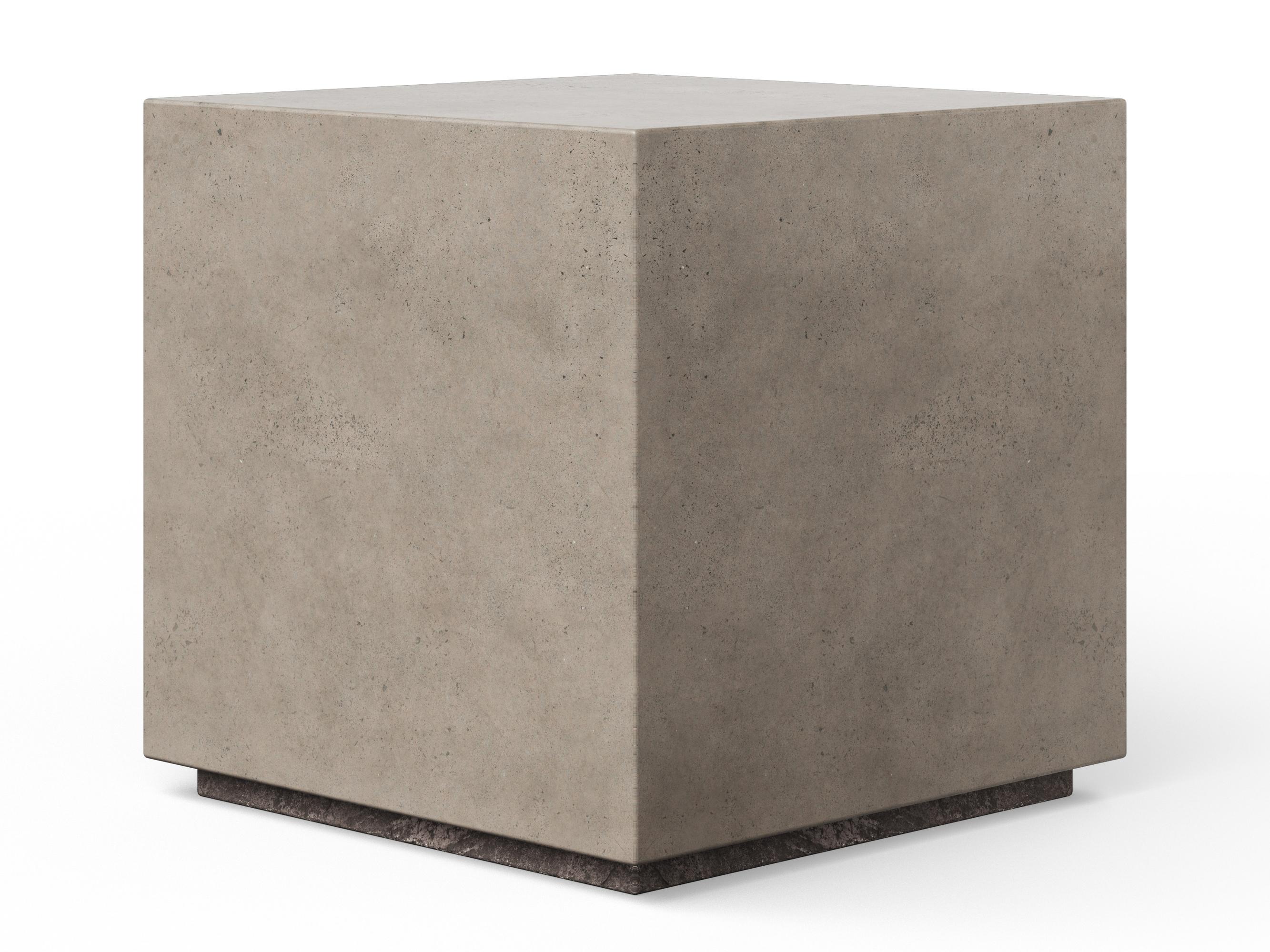 Urbia Bloc Square Concrete End Table