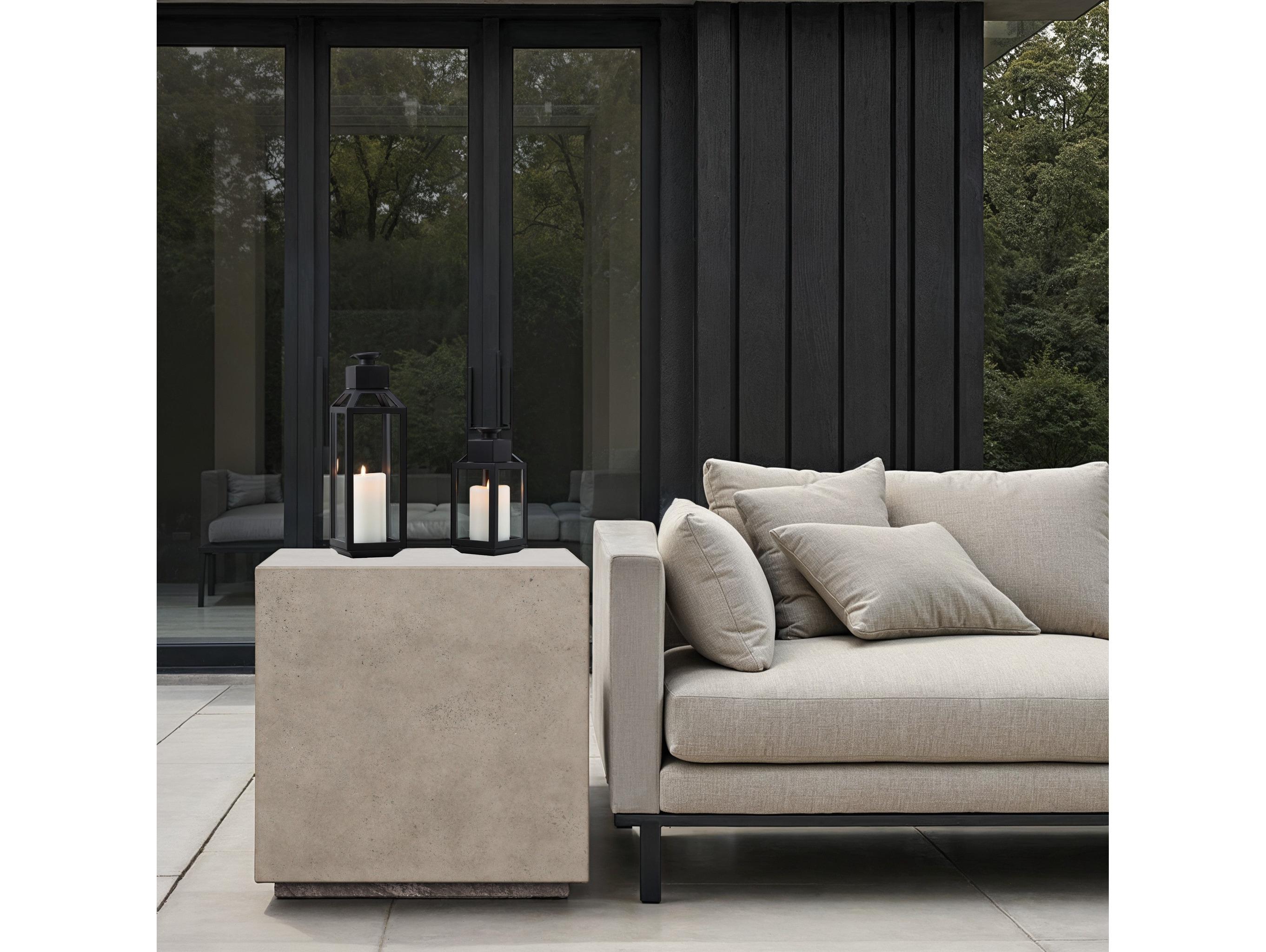 Urbia Bloc Square Concrete End Table