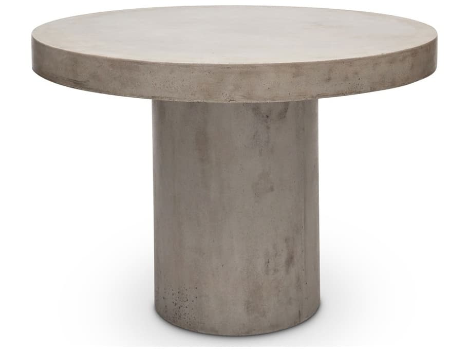 Urbia Mixx Circa Concrete Counter Height Dining Table Dia. Dark Grey