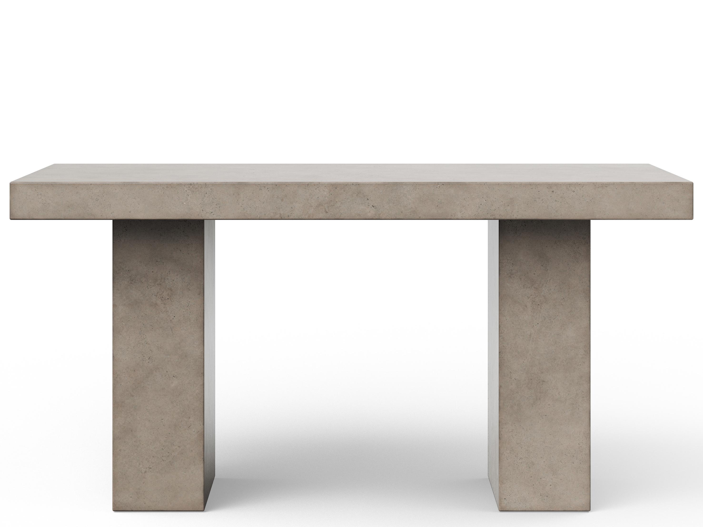 Urbia Mixx Elcor Concrete Counter Height Dining Table Dark Grey