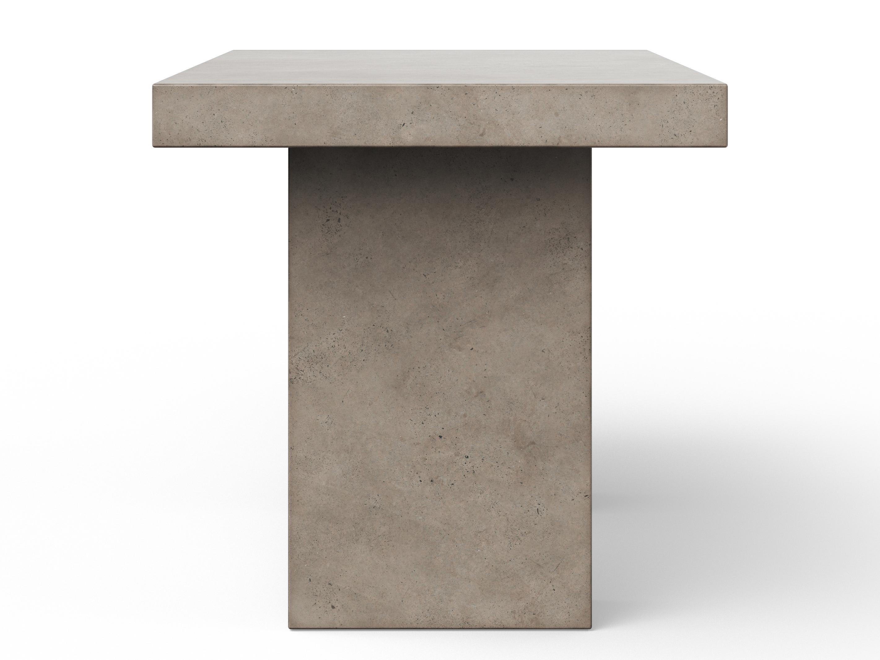 Urbia Mixx Elcor Concrete Counter Height Dining Table Dark Grey