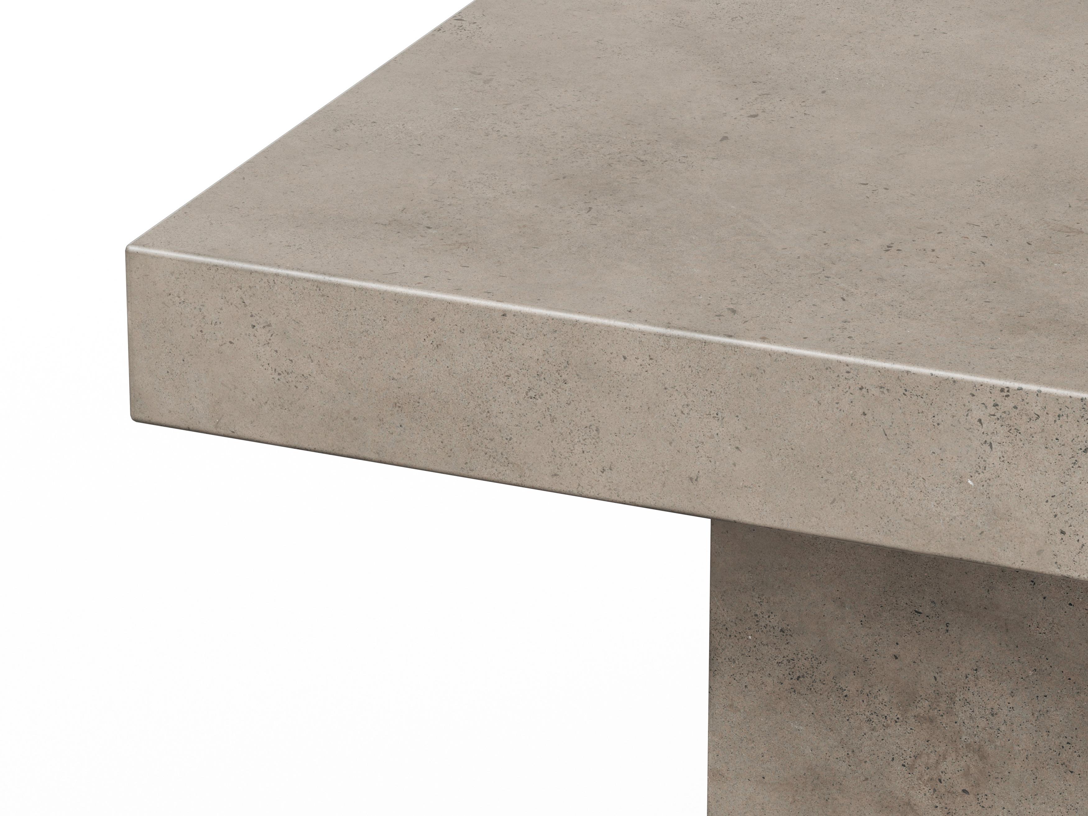Urbia Mixx Elcor Concrete Counter Height Dining Table Dark Grey