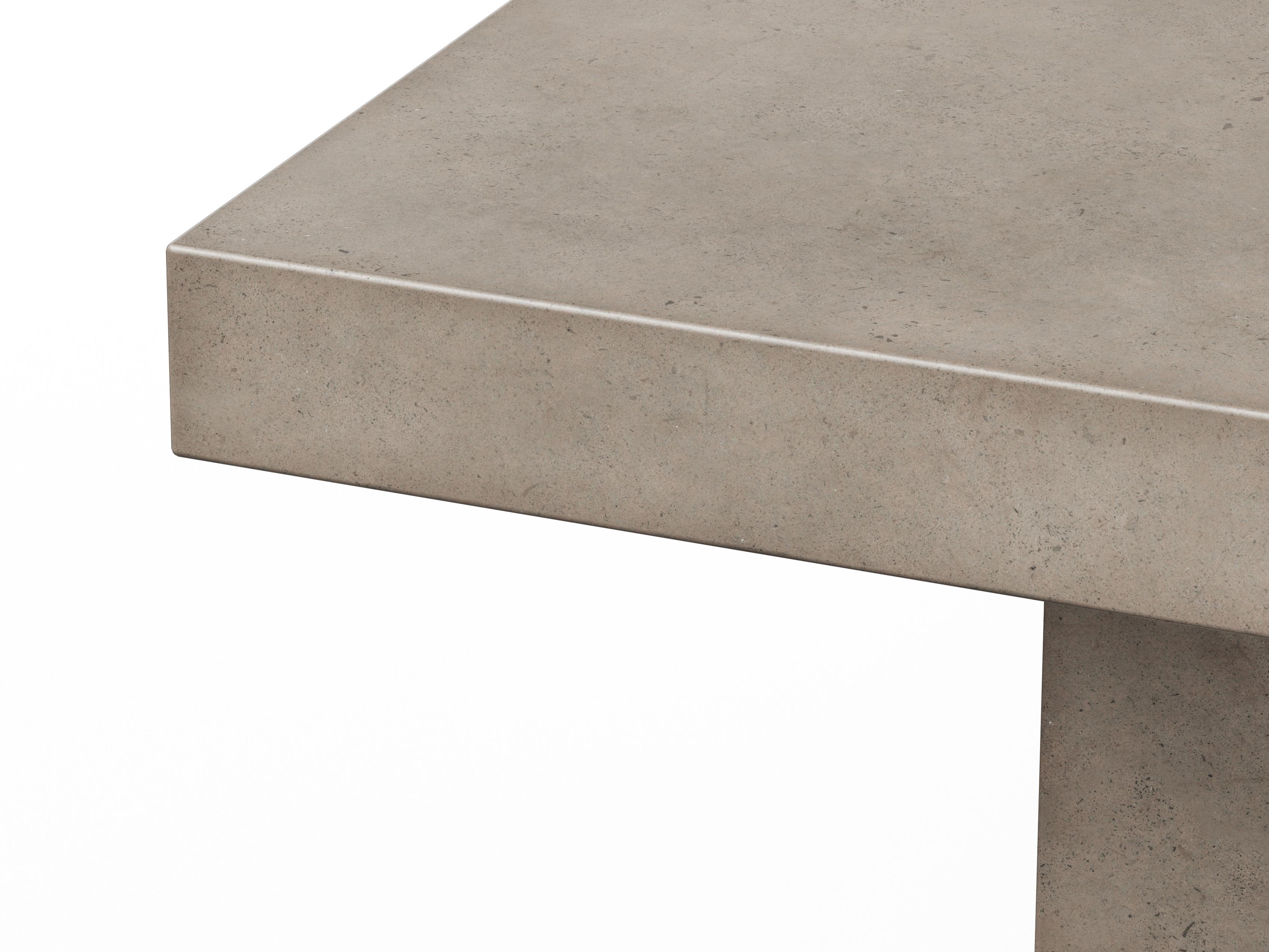 Urbia Mixx Elcor Concrete Counter Height Dining Table Dark Grey