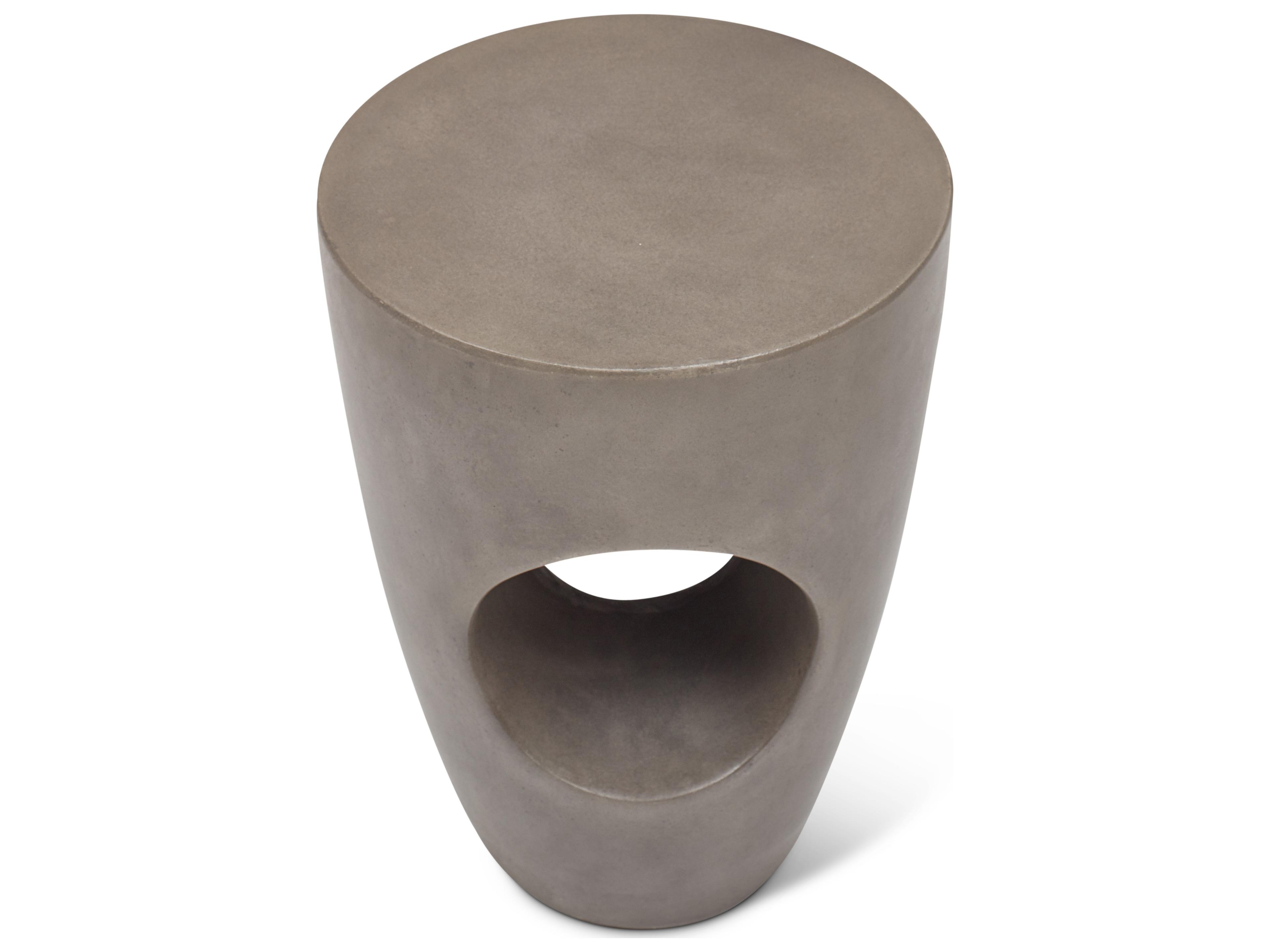 Urbia Mixx Concrete Hayden Stool Dark Grey