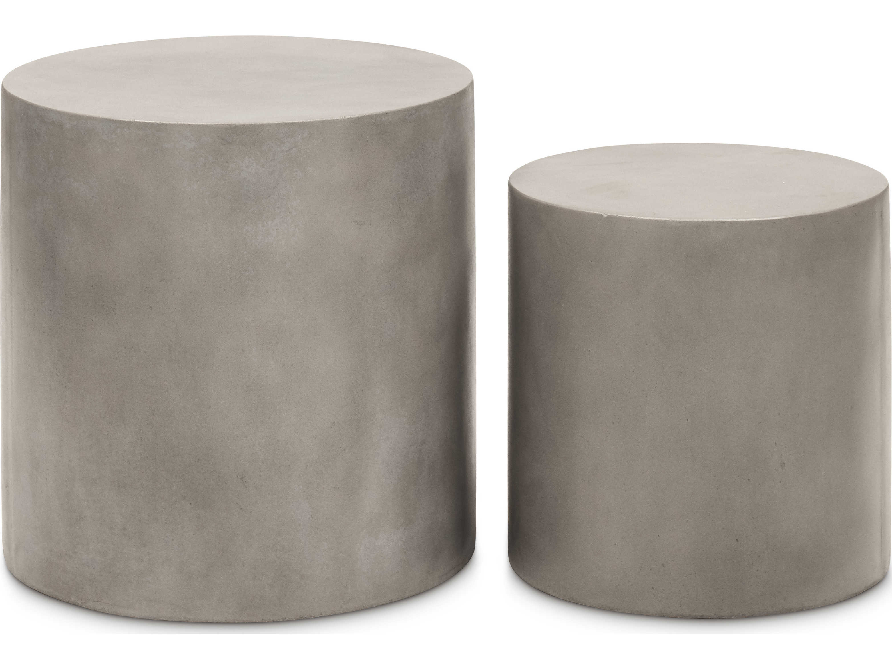 Urbia Una Round Concrete End Table