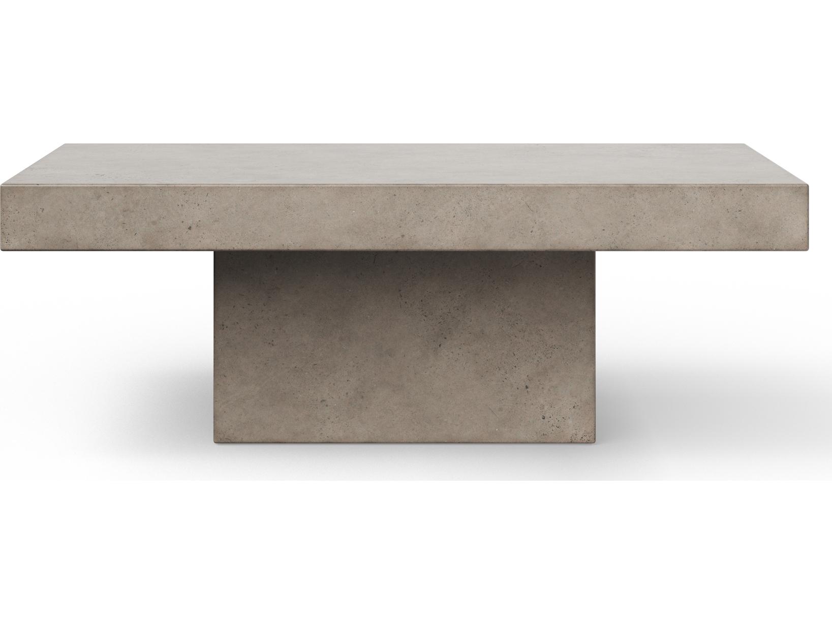 Urbia Una Rectangular Concrete Coffee Table