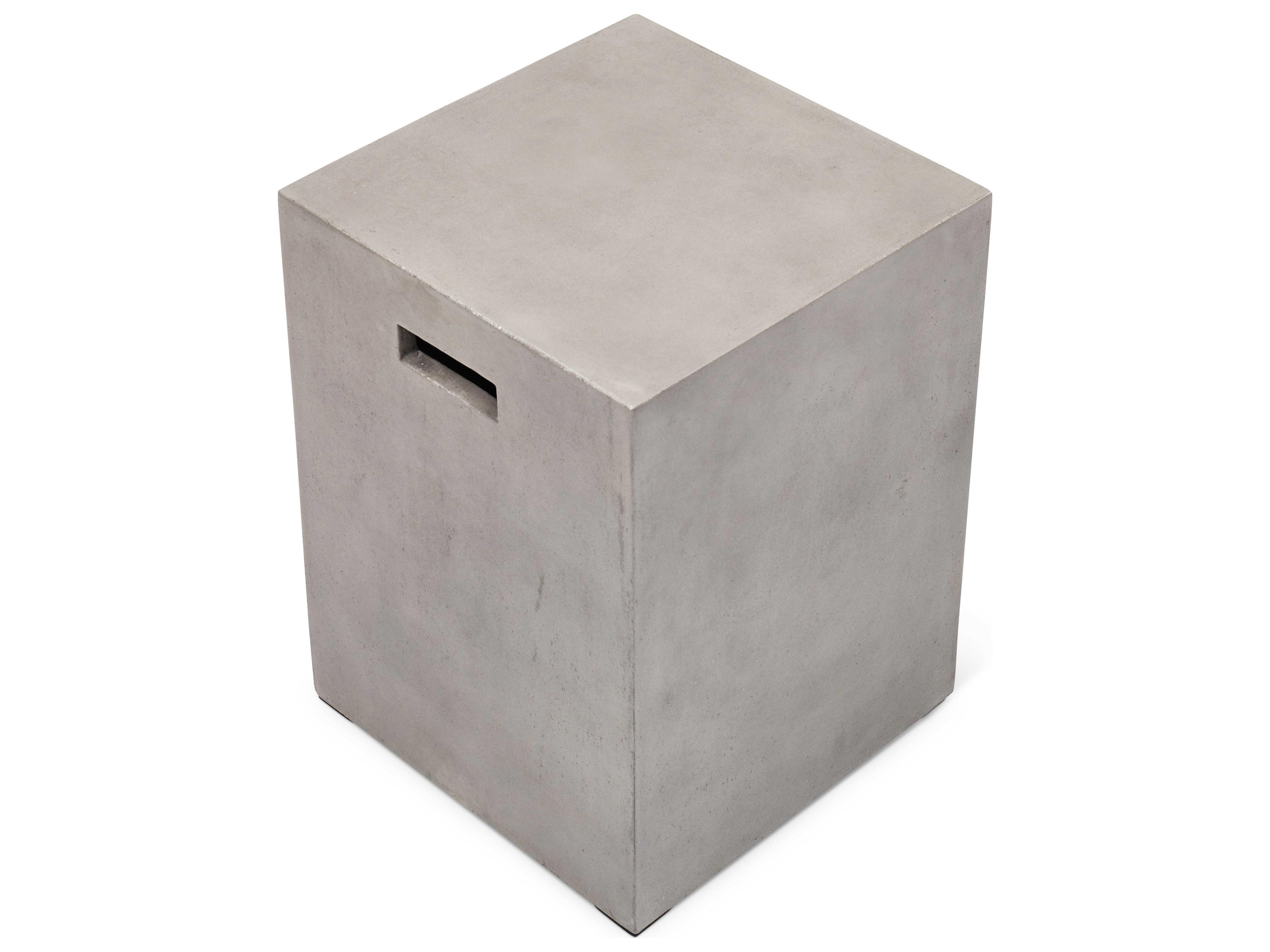 Urbia Una Square Concrete End Table