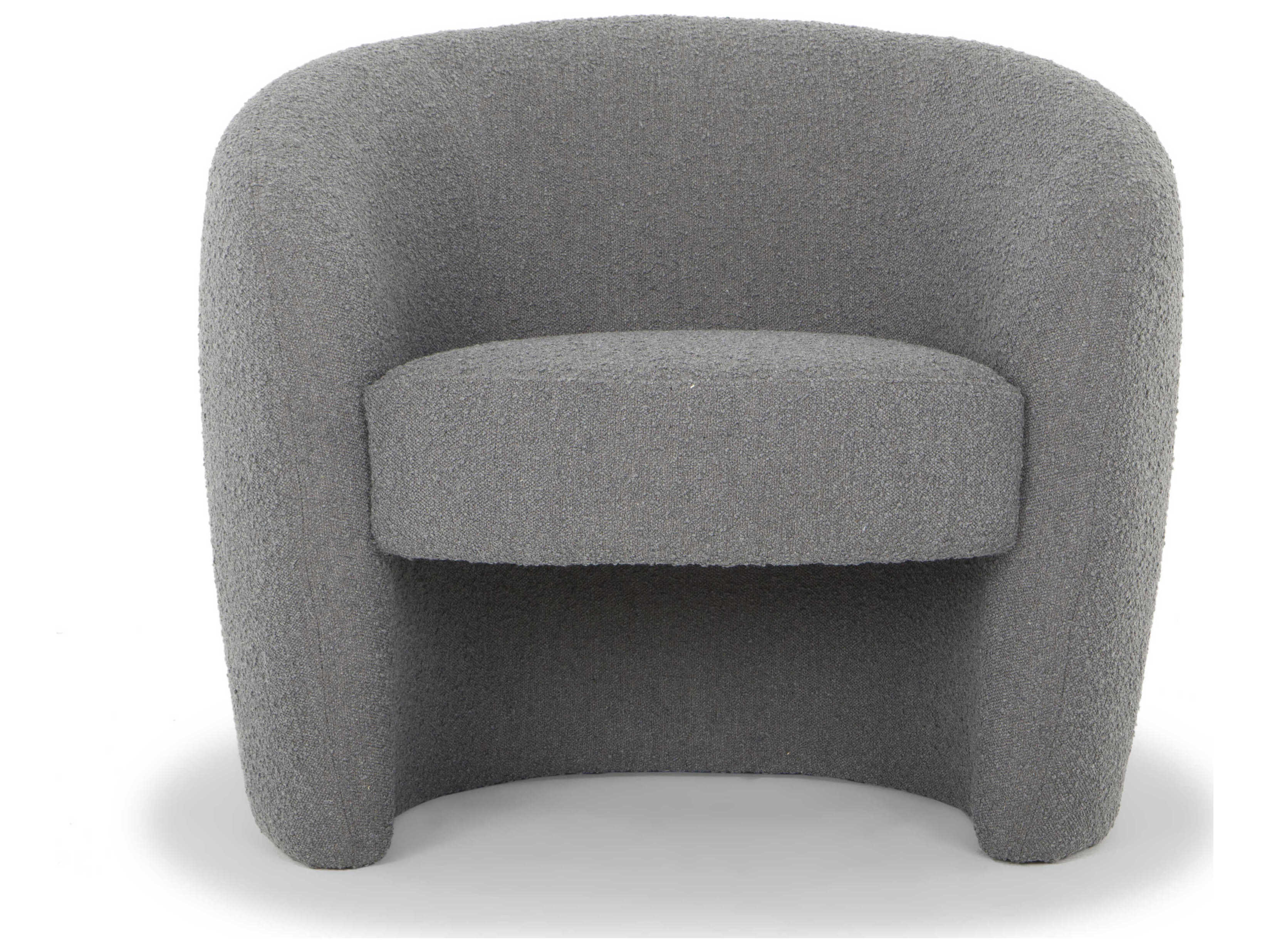 Urbia Metro Gray Fabric Accent Chair