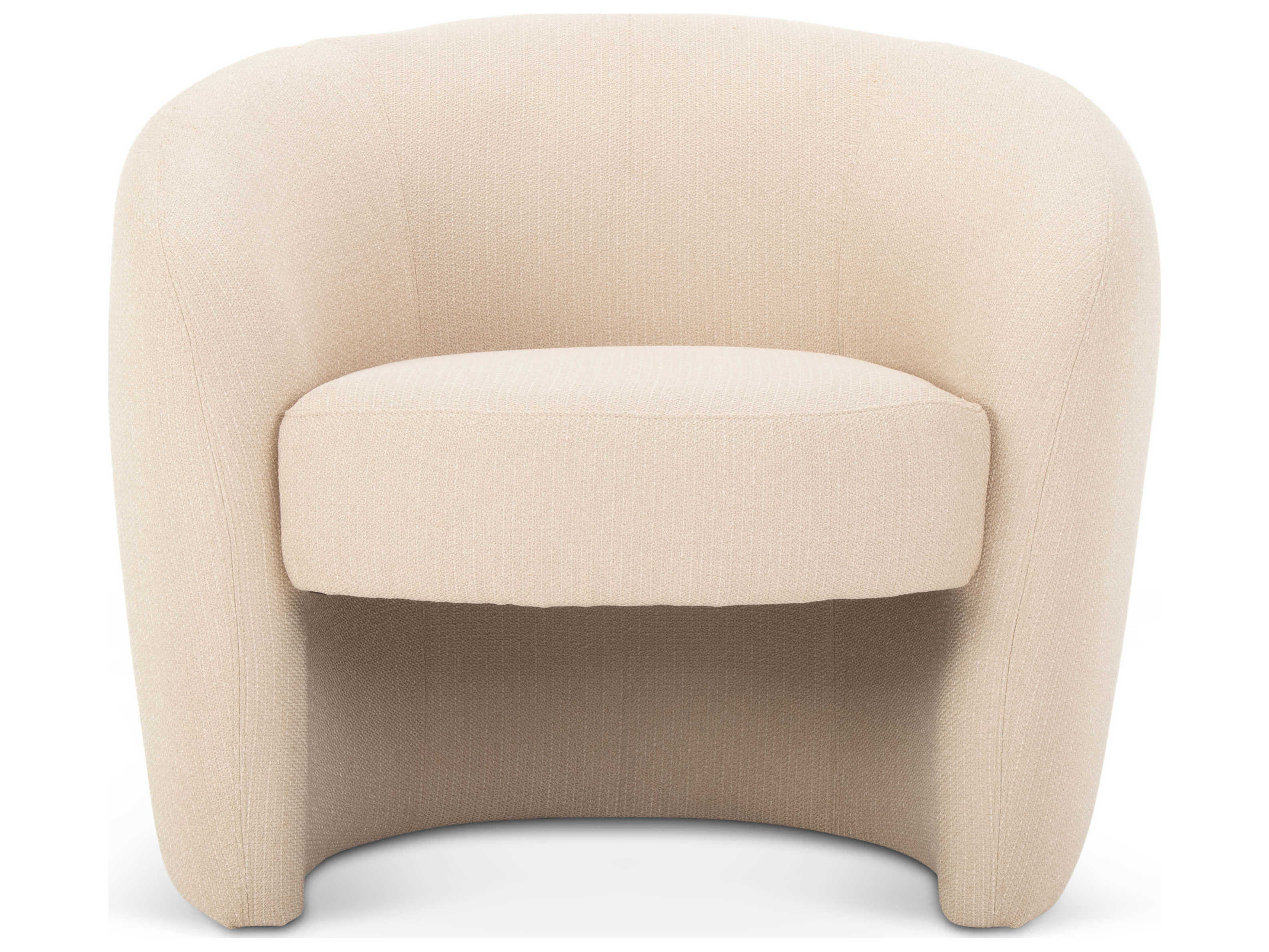Urbia Metro Beige Fabric Accent Chair