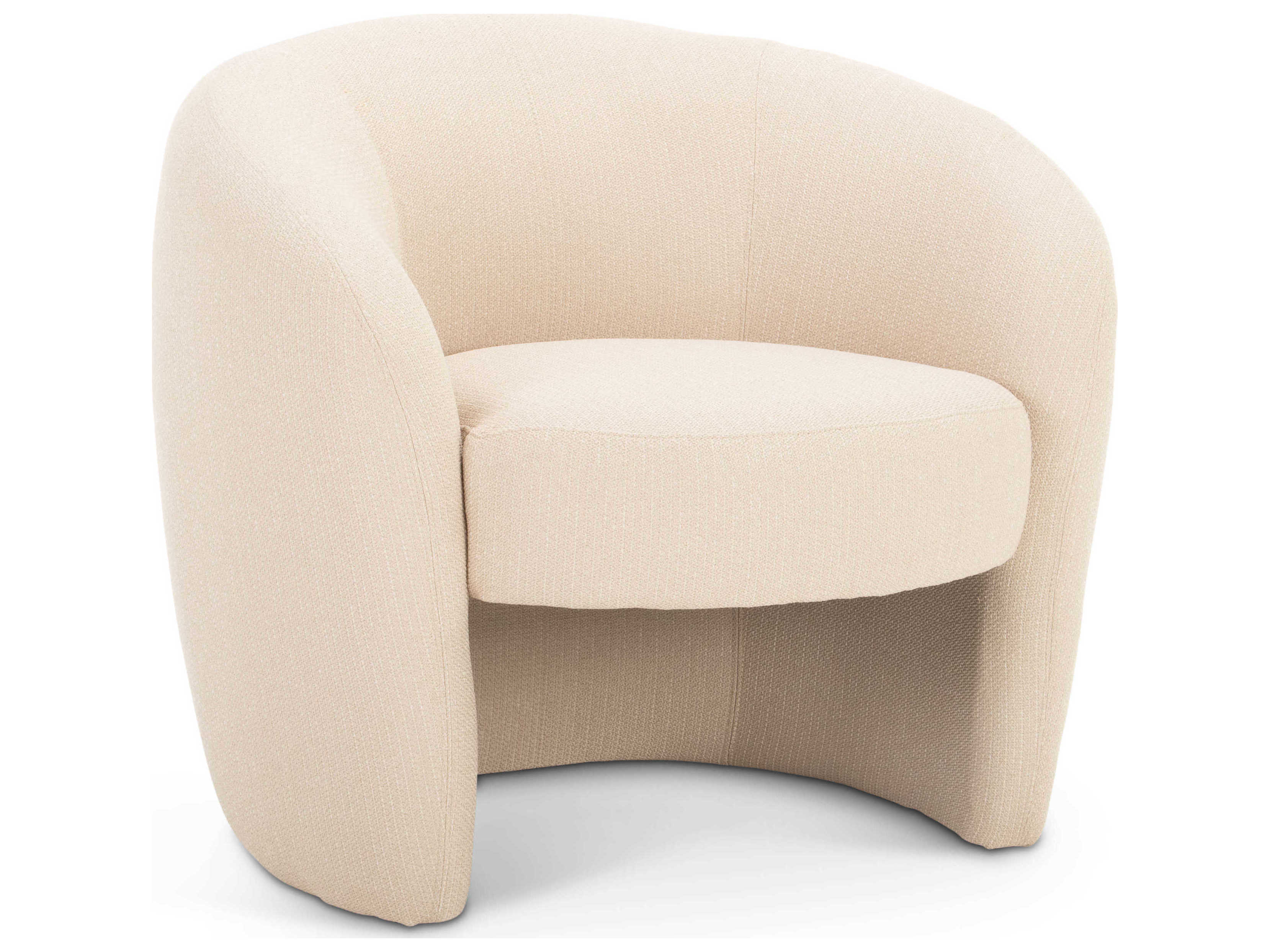 Urbia Metro Beige Fabric Accent Chair