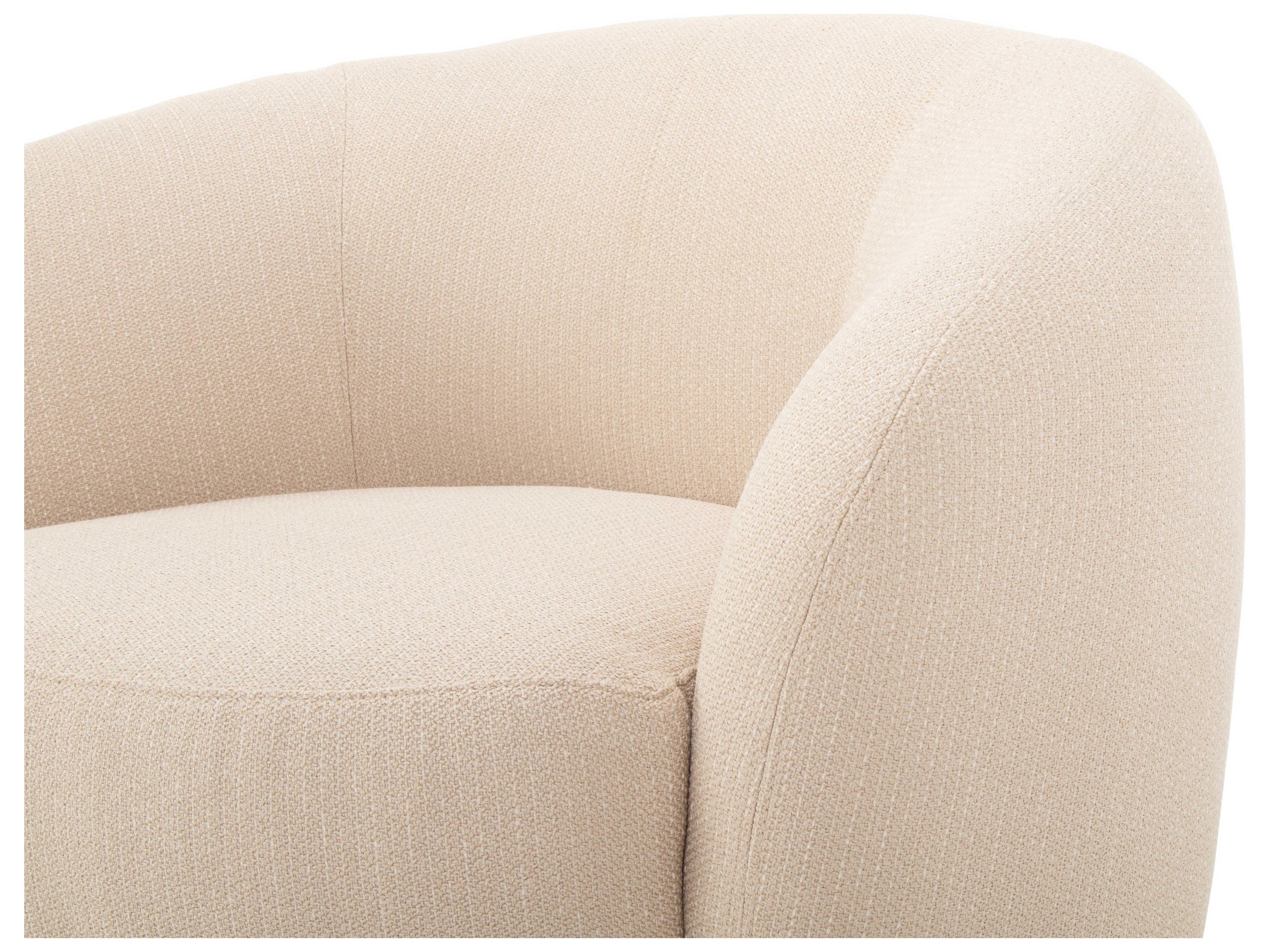 Urbia Metro Beige Fabric Accent Chair
