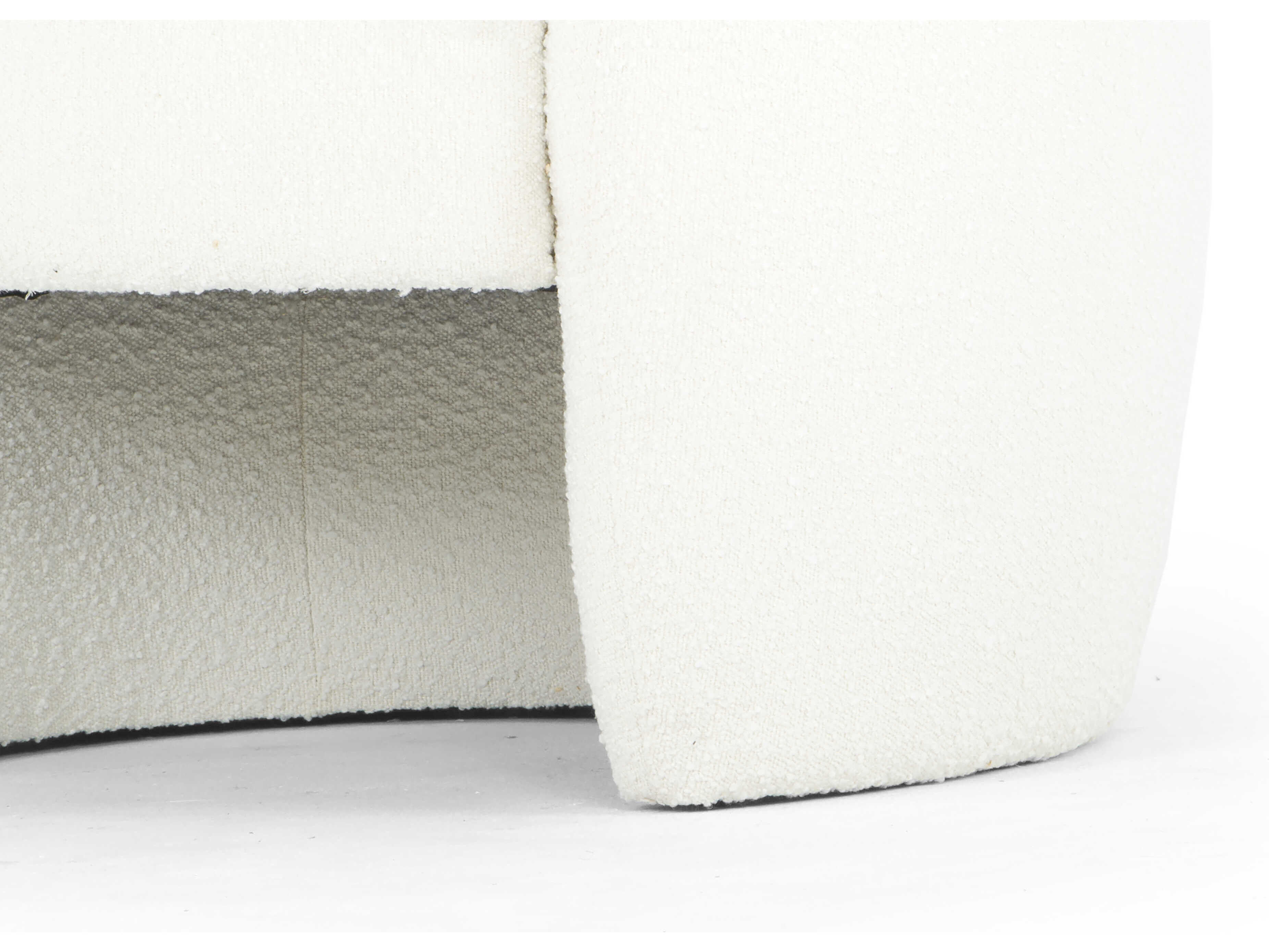 Urbia Metro White Fabric Accent Chair
