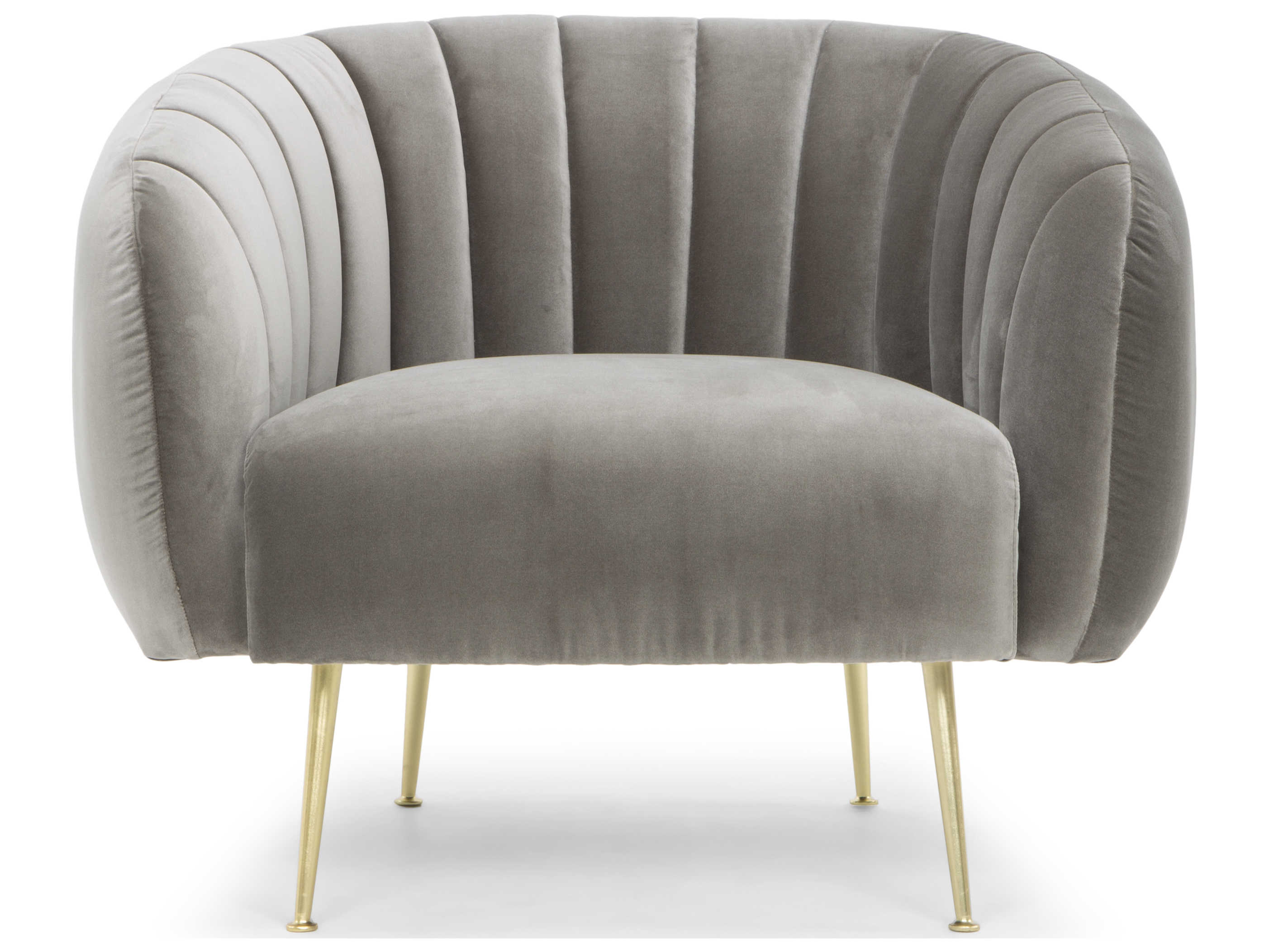 Urbia Metro Gray Fabric Accent Chair