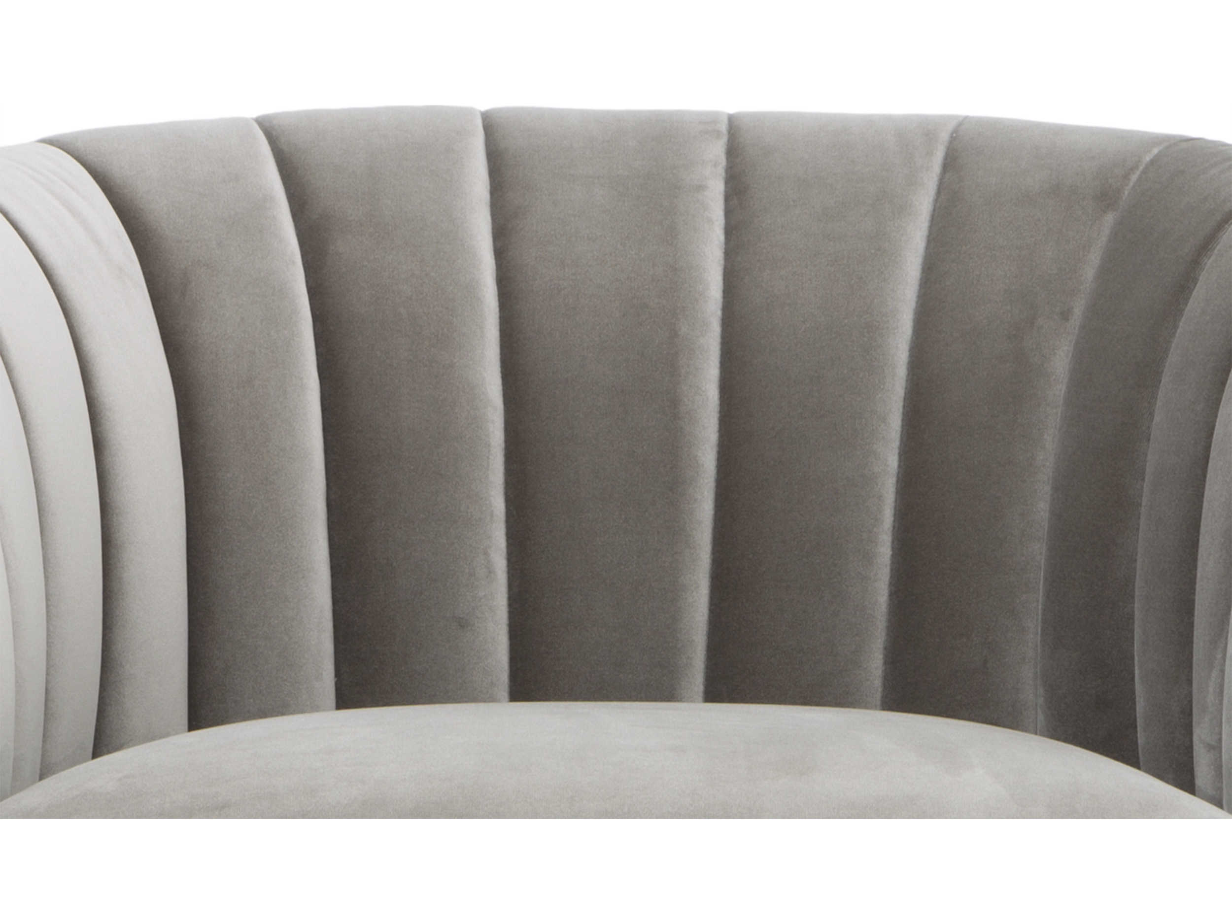 Urbia Metro Gray Fabric Accent Chair