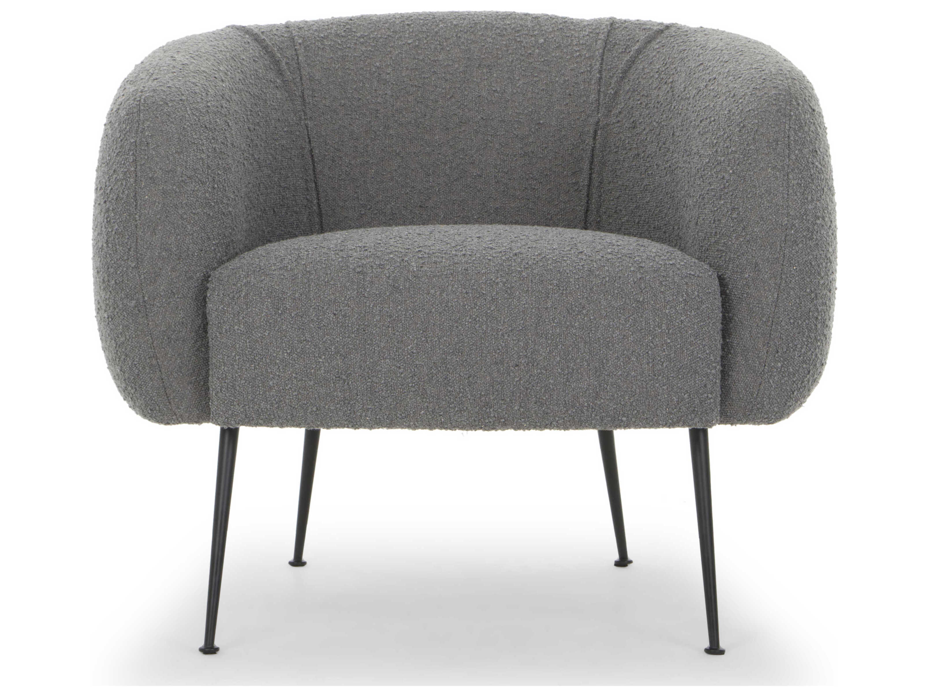 Urbia Metro Gray Fabric Accent Chair